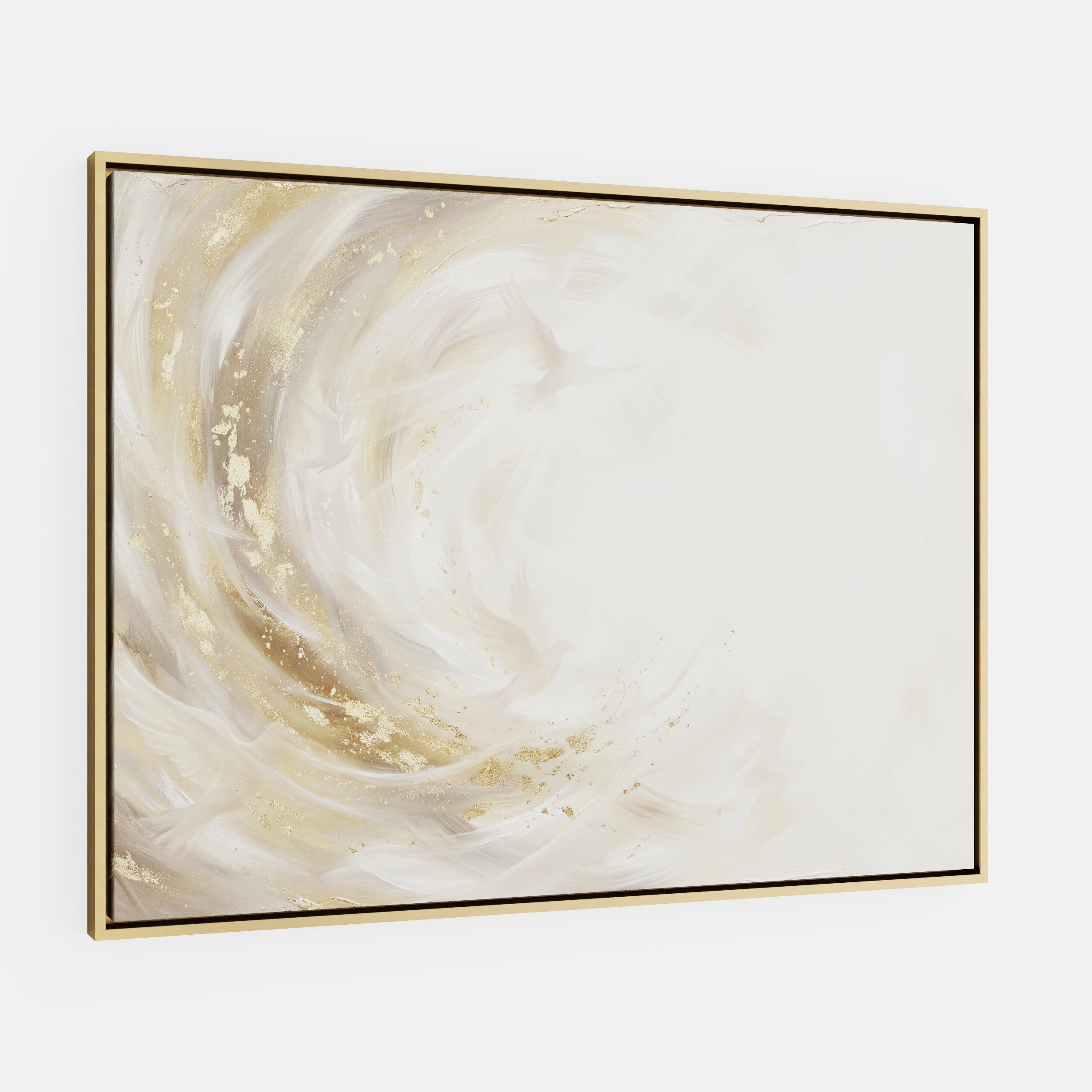 He Moved Across the Waters - Canvas