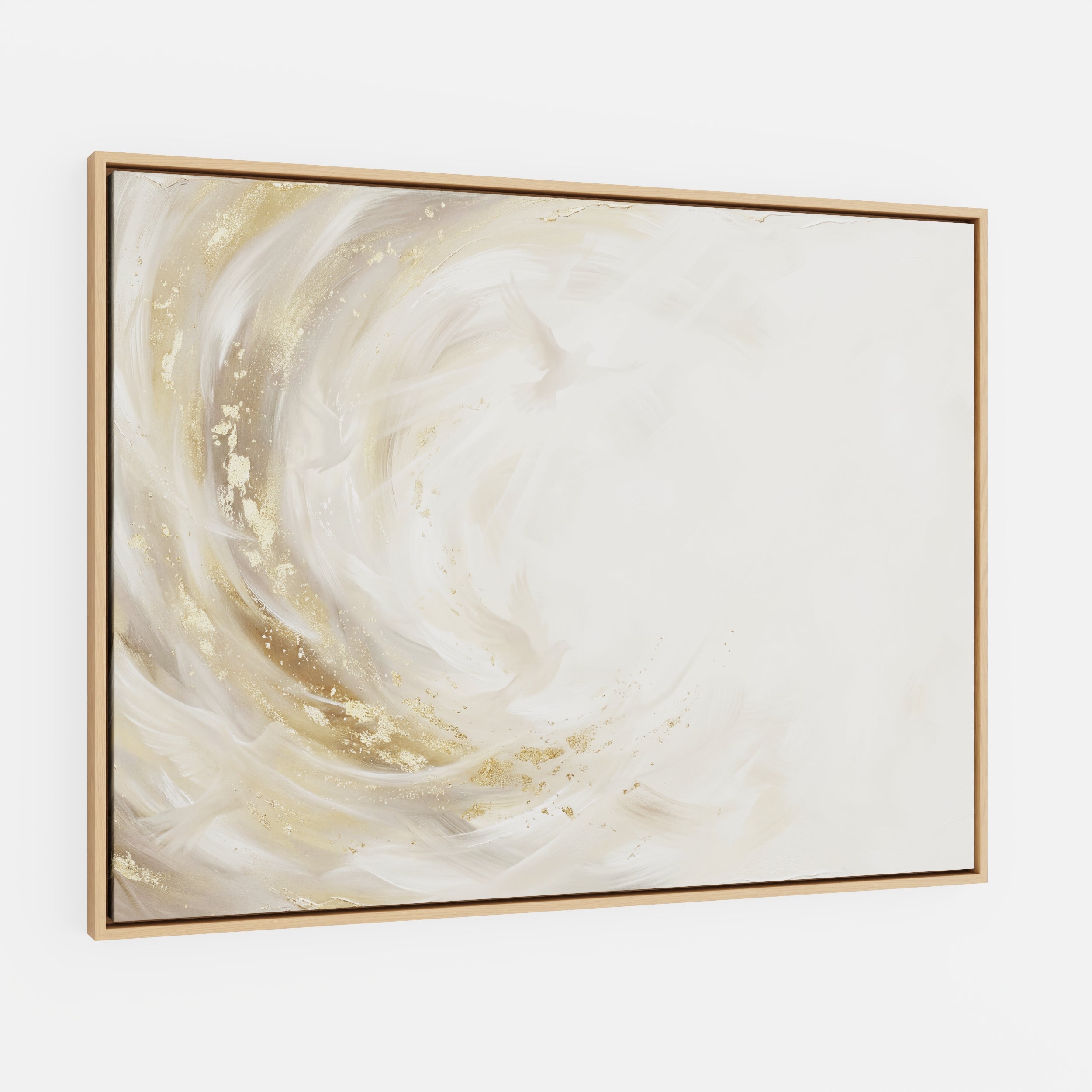 He Moved Across the Waters - Canvas