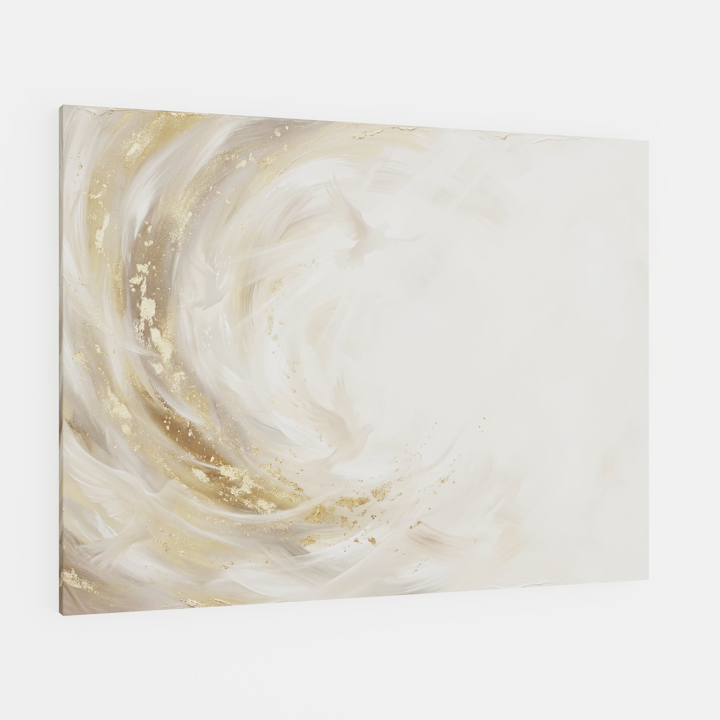 He Moved Across the Waters - Canvas