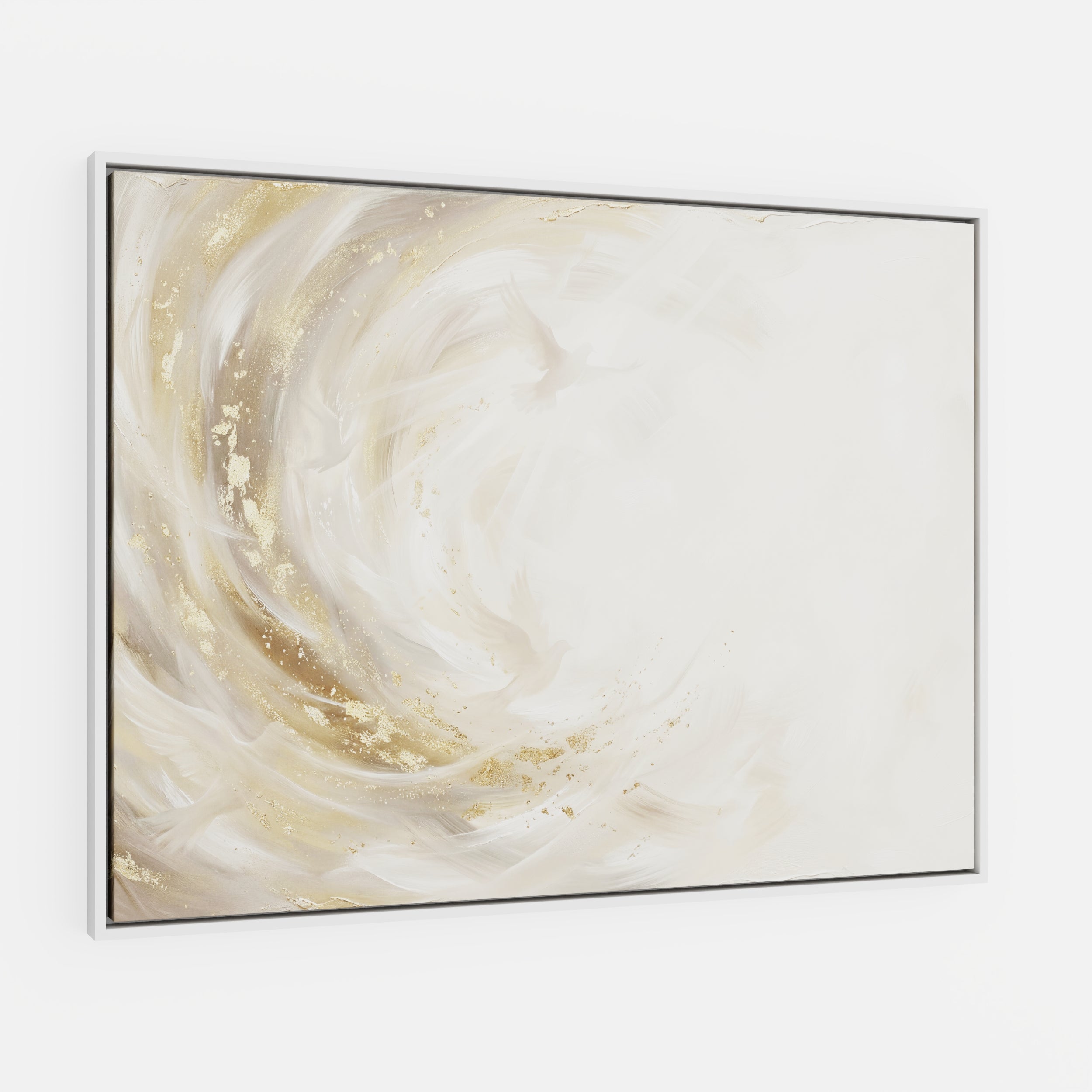 He Moved Across the Waters - Canvas