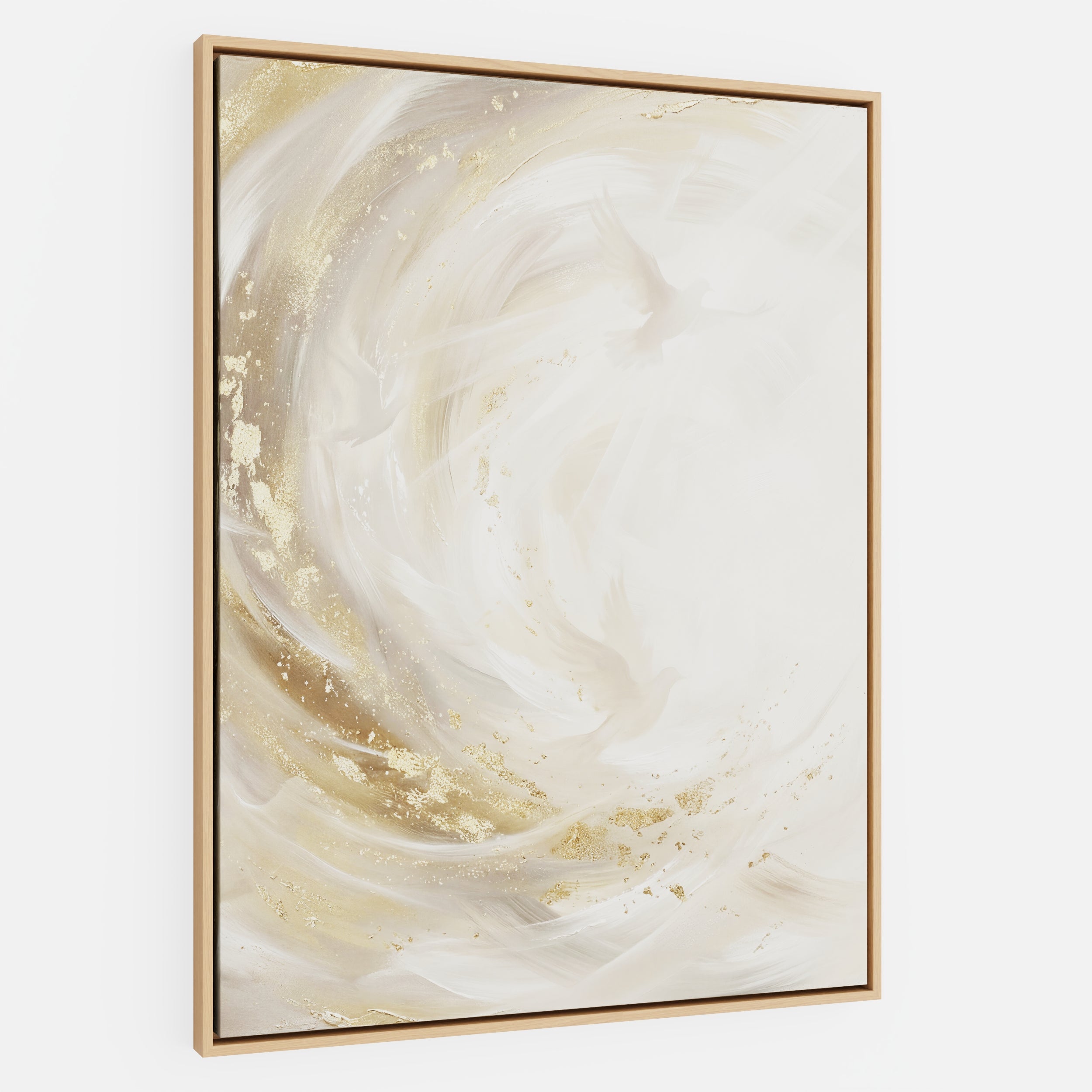 He Moved Across the Waters - Canvas