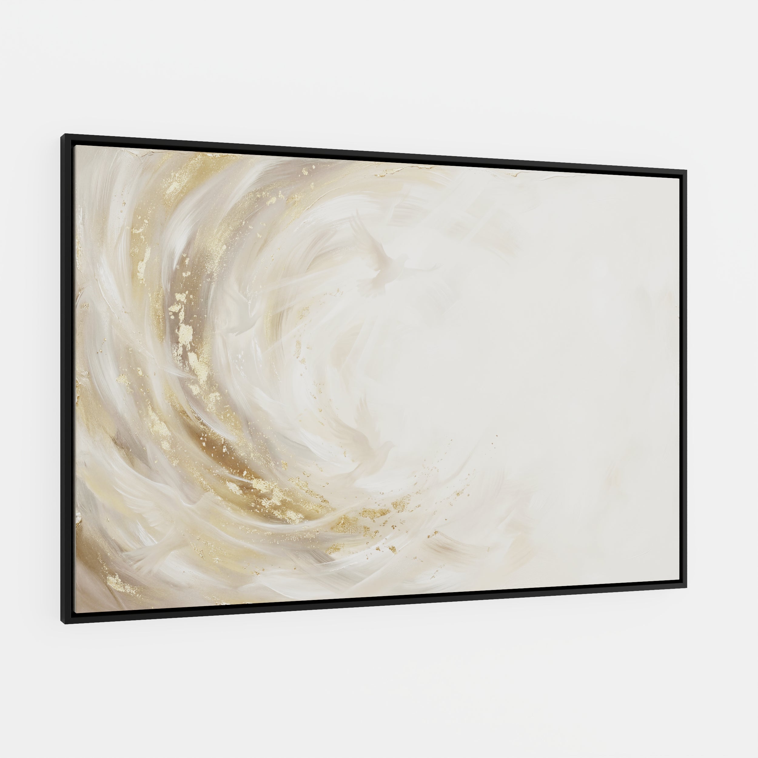 He Moved Across the Waters - Canvas