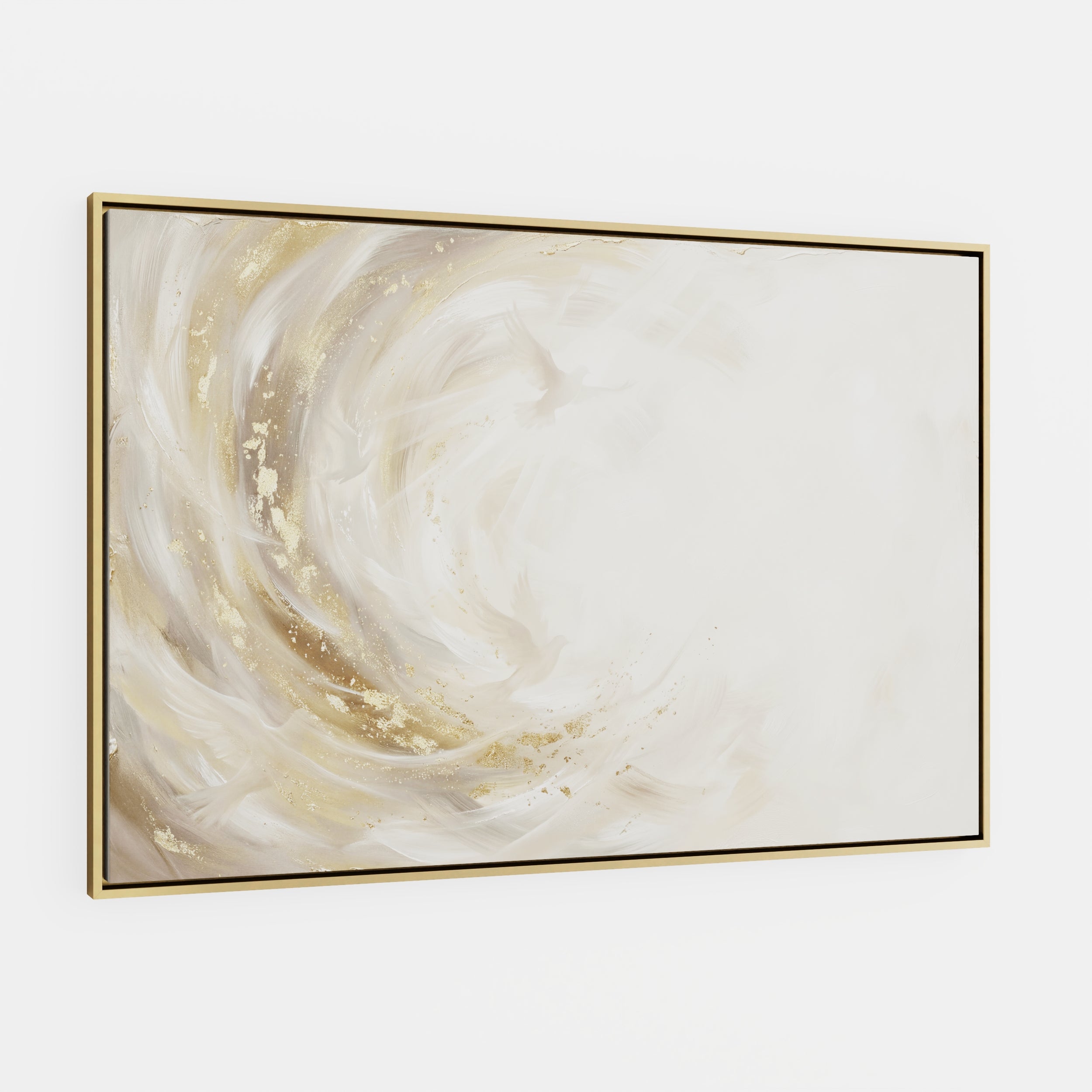 He Moved Across the Waters - Canvas