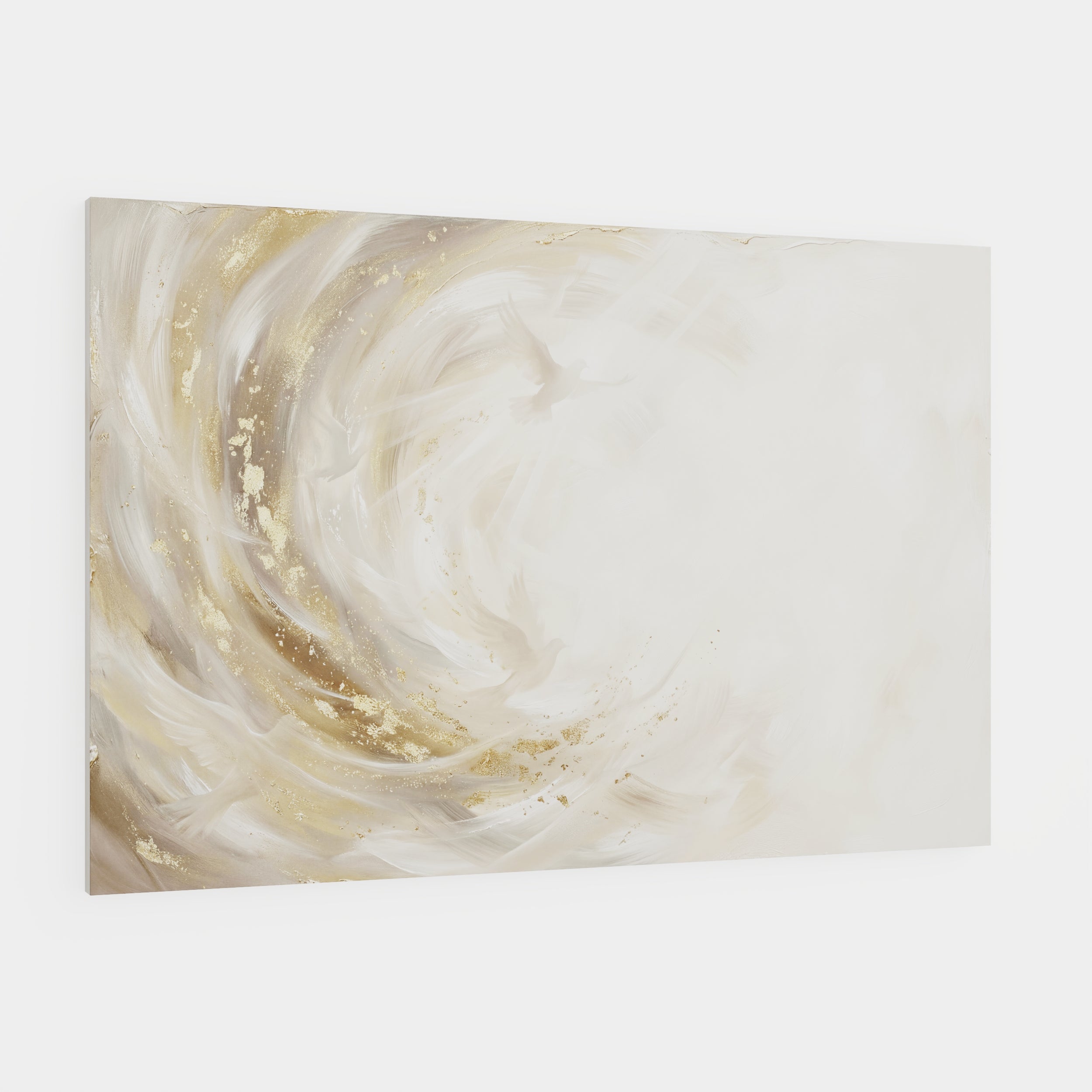 He Moved Across the Waters - Canvas