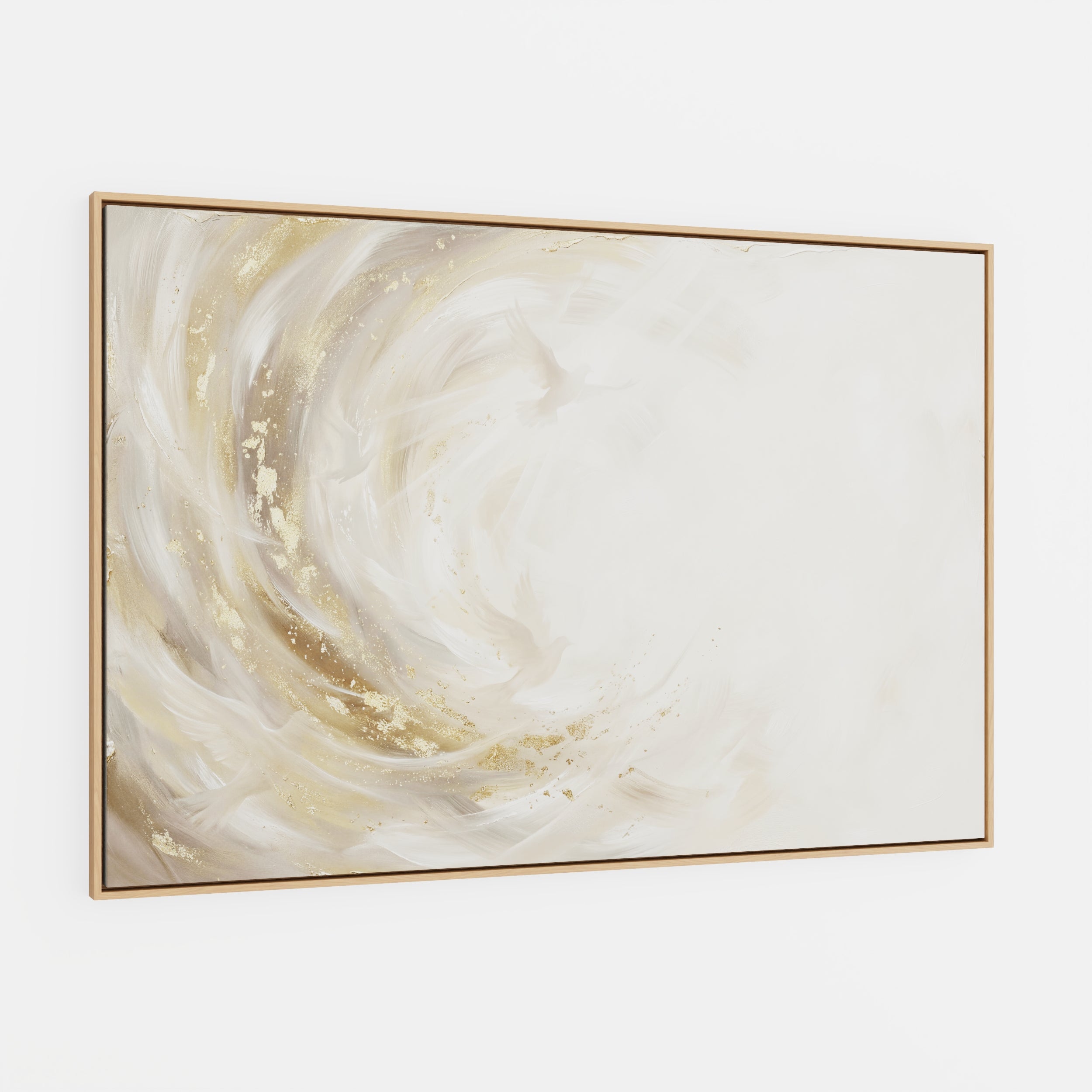 He Moved Across the Waters - Canvas