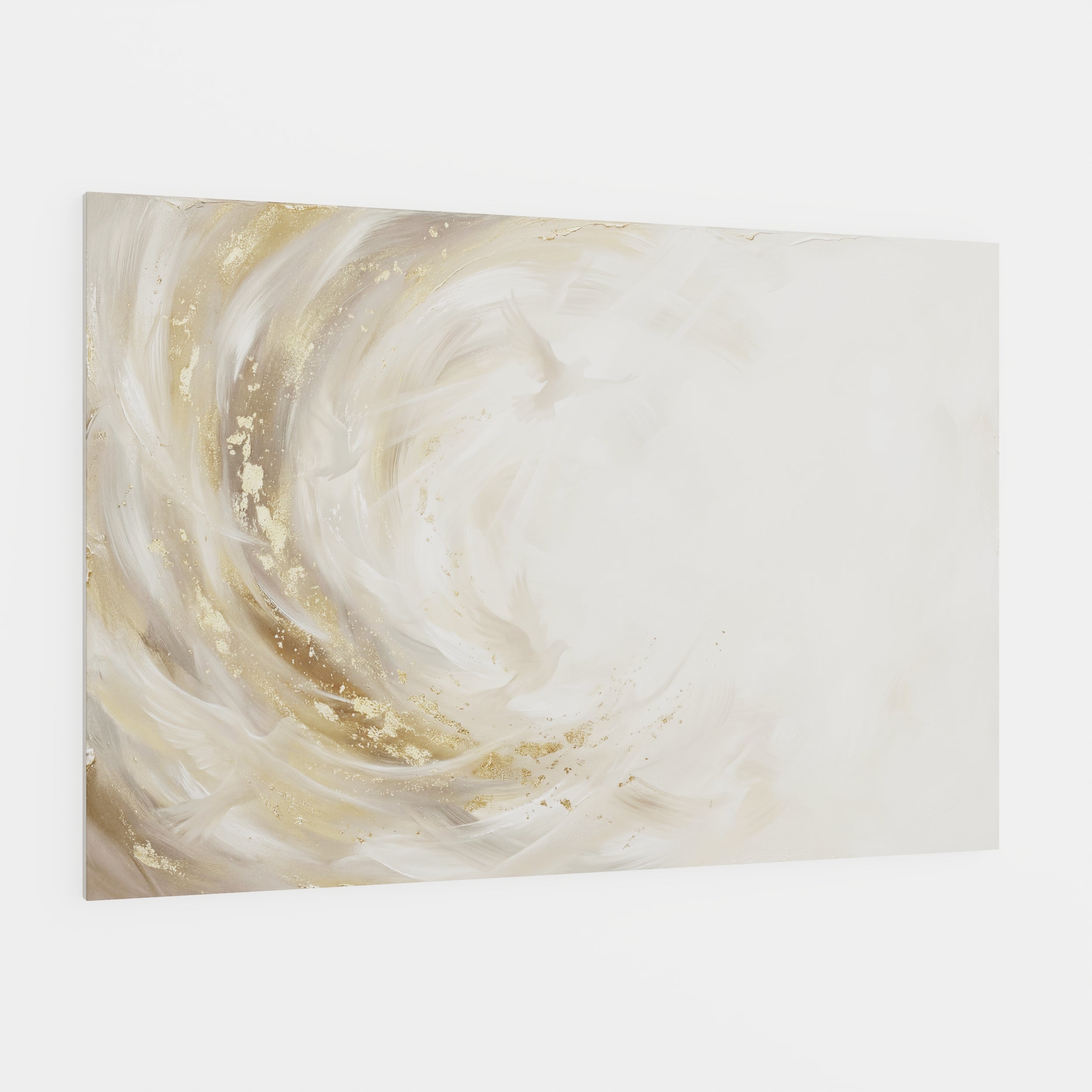 He Moved Across the Waters - Canvas