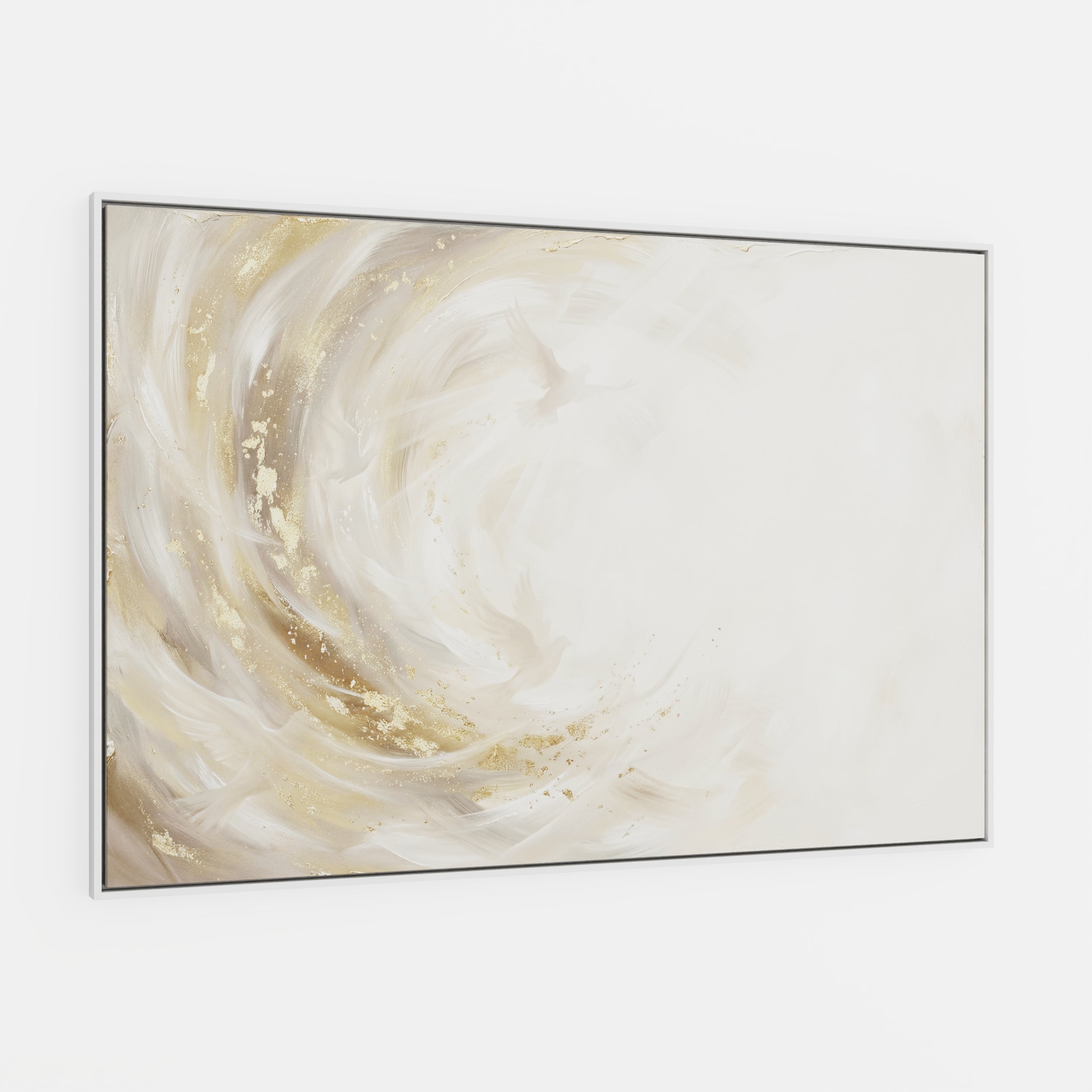 He Moved Across the Waters - Canvas