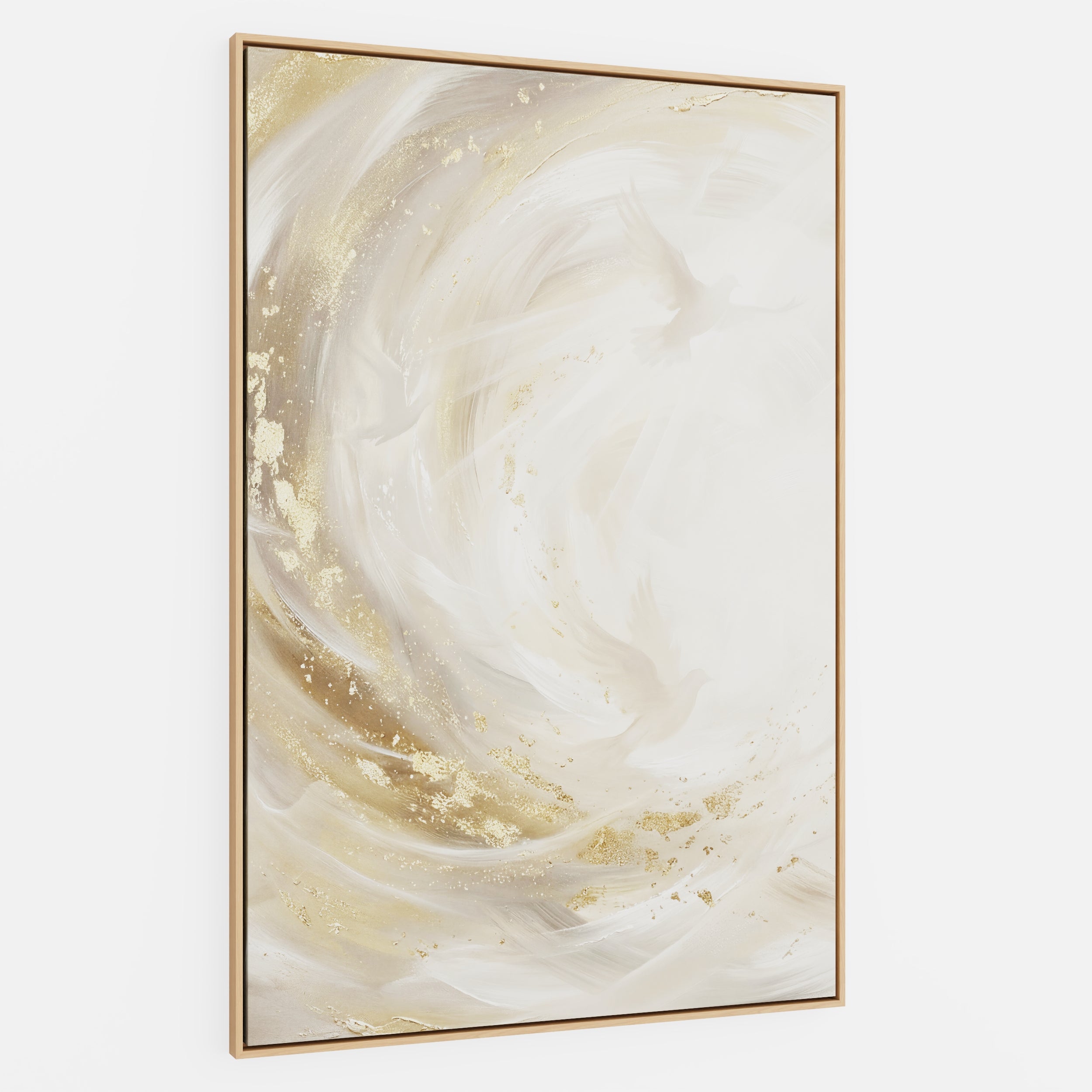 He Moved Across the Waters - Canvas