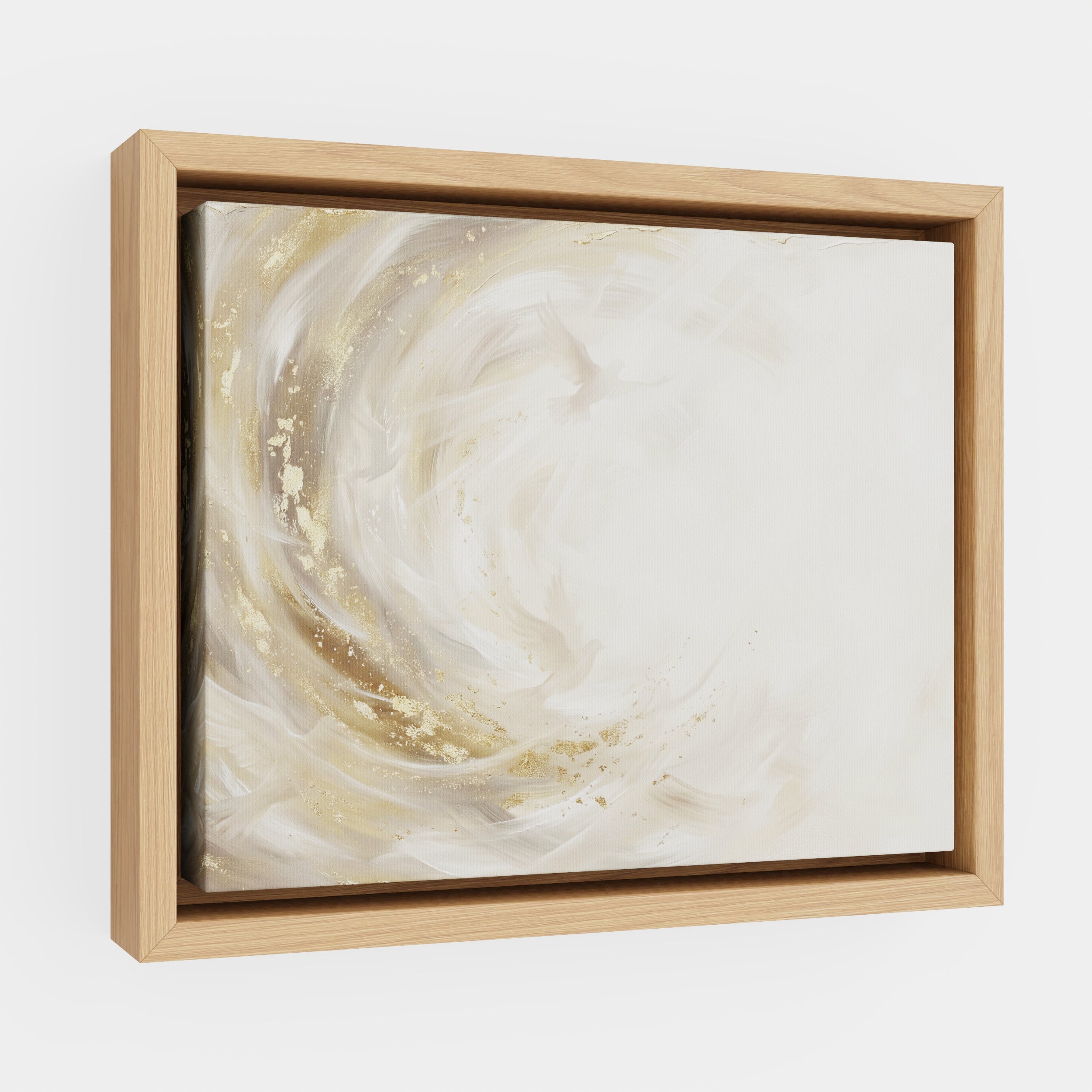 He Moved Across the Waters - Canvas