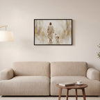 He Leads Me - Canvas