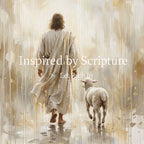 He Leads Me - Canvas