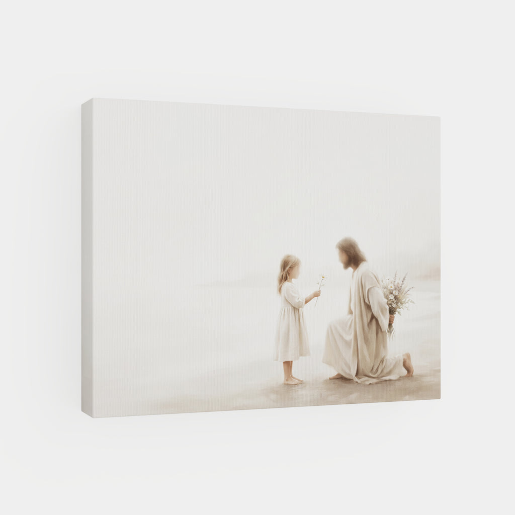 She Came to Him - Canvas