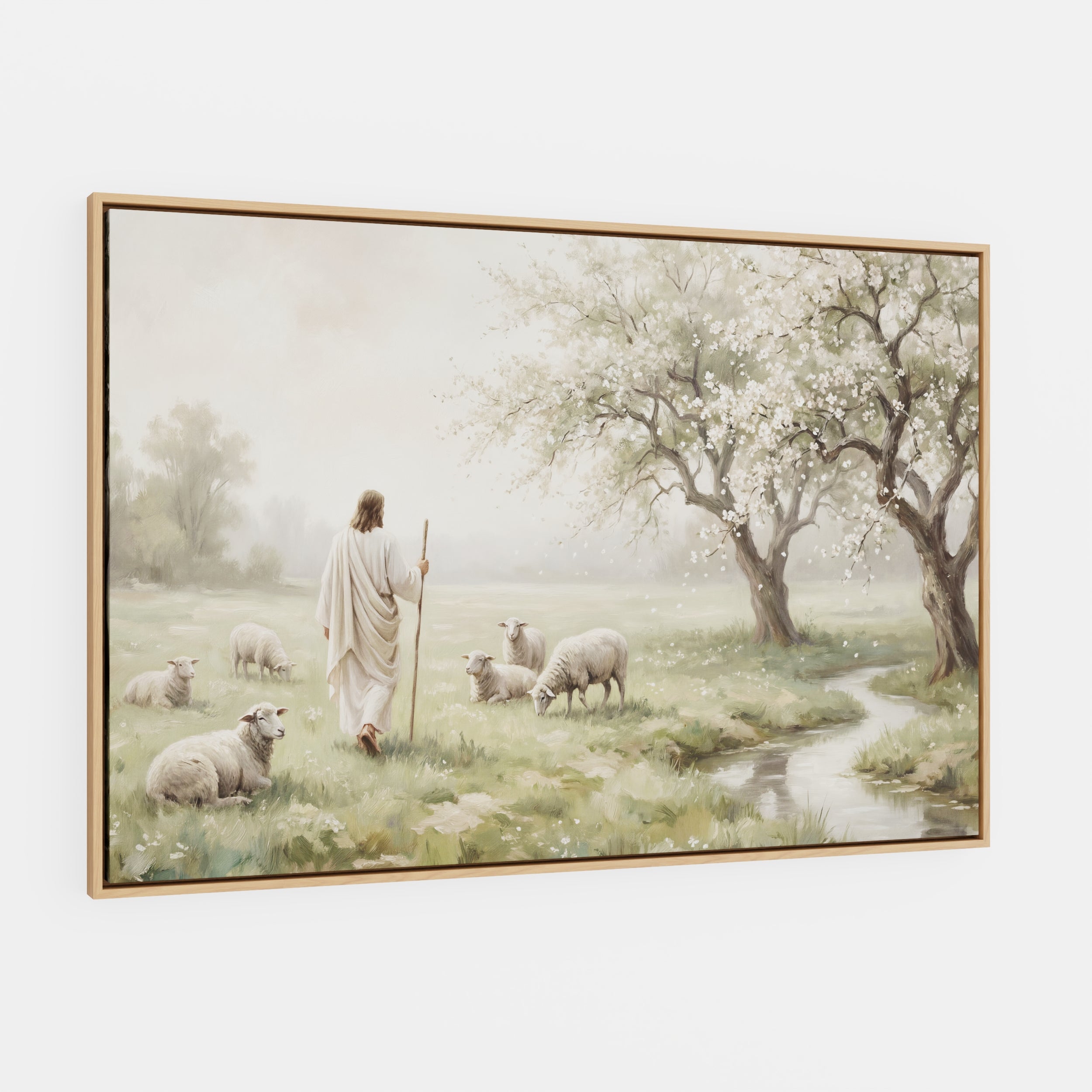 He Restores My Soul - Canvas