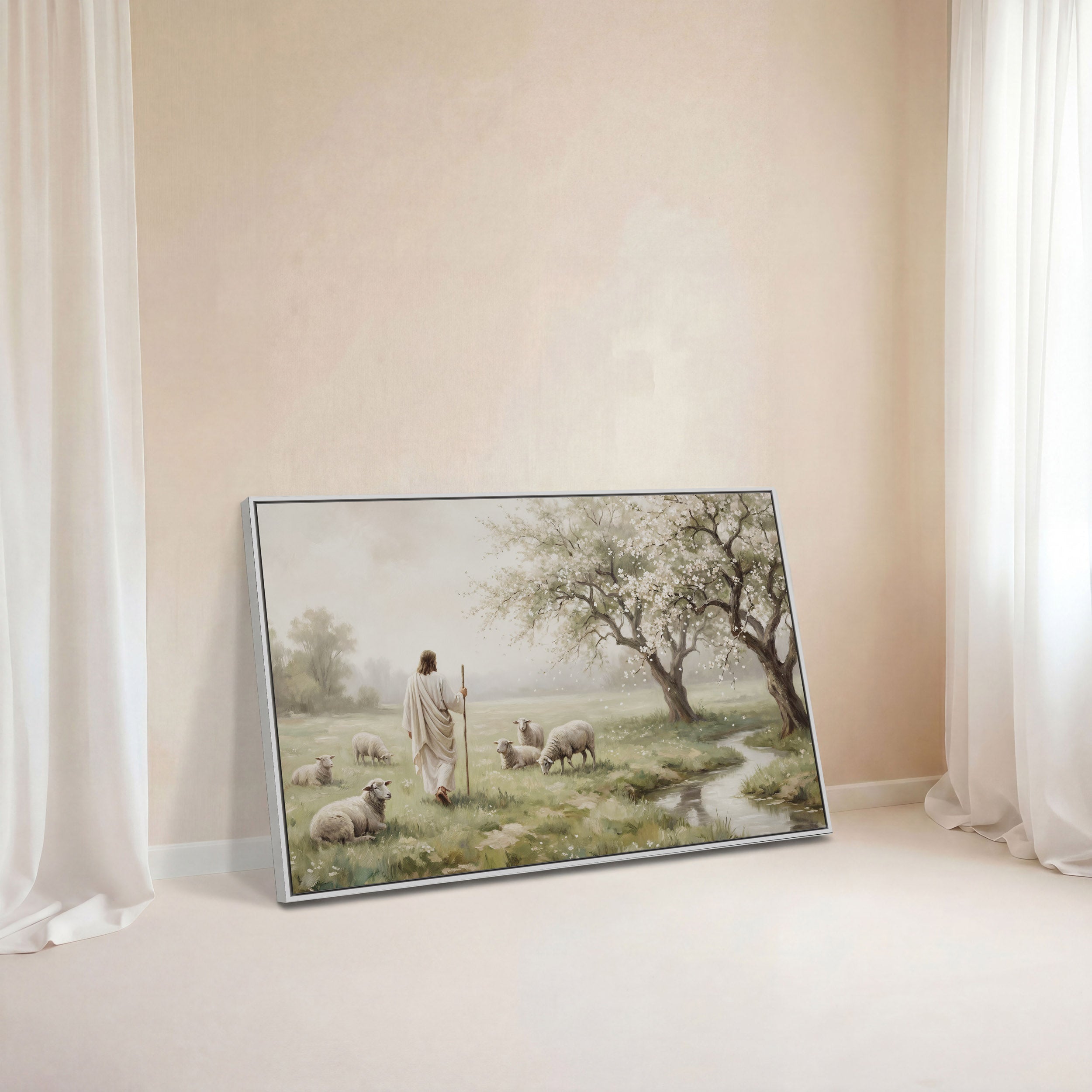 He Restores My Soul - Canvas