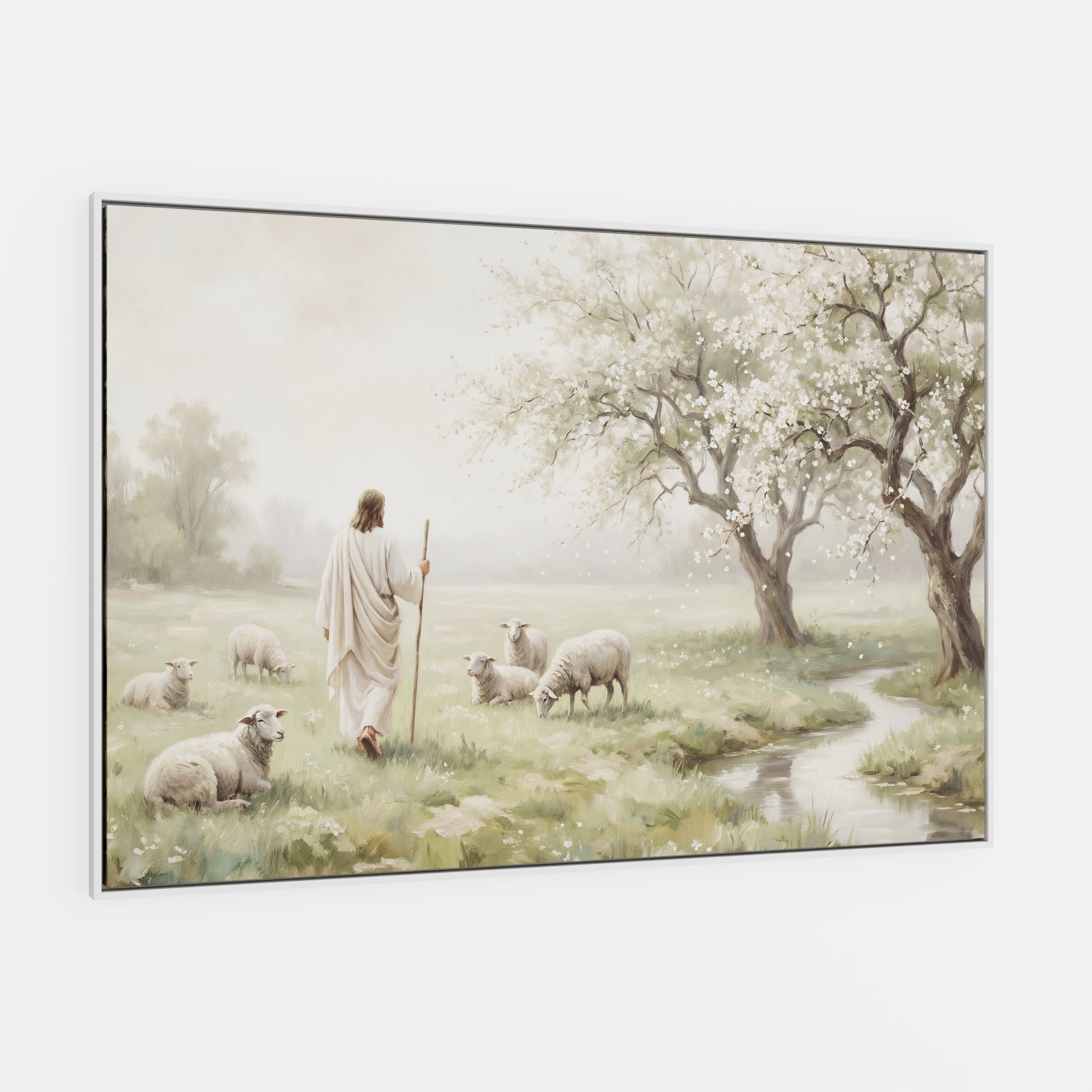 He Restores My Soul - Canvas