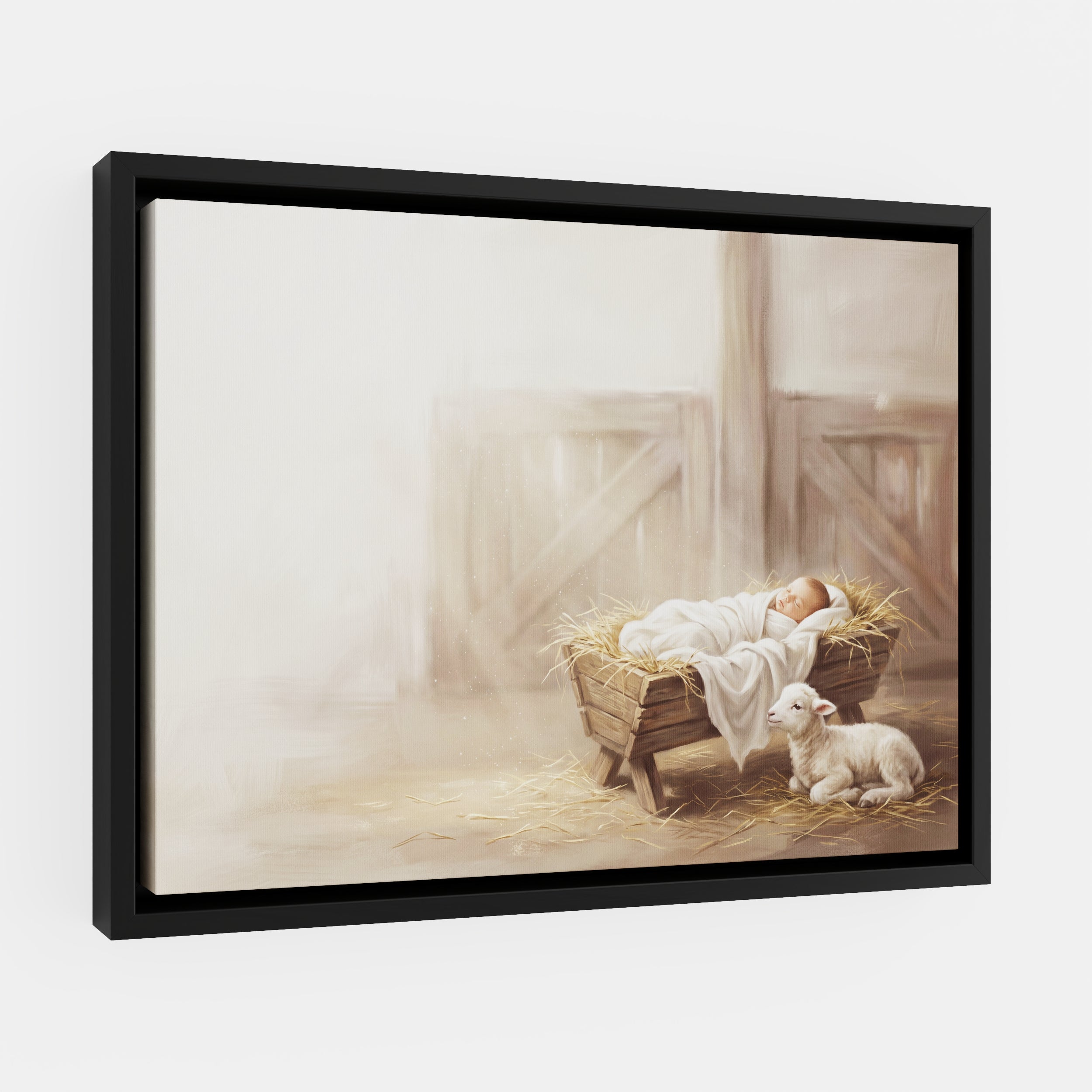 Away in a Manger - Canvas