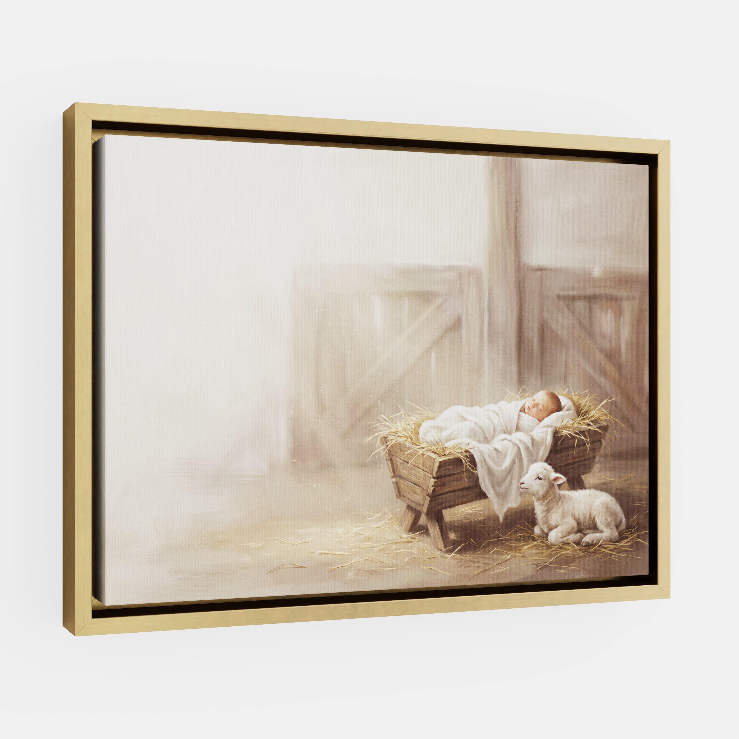 Away in a Manger - Canvas