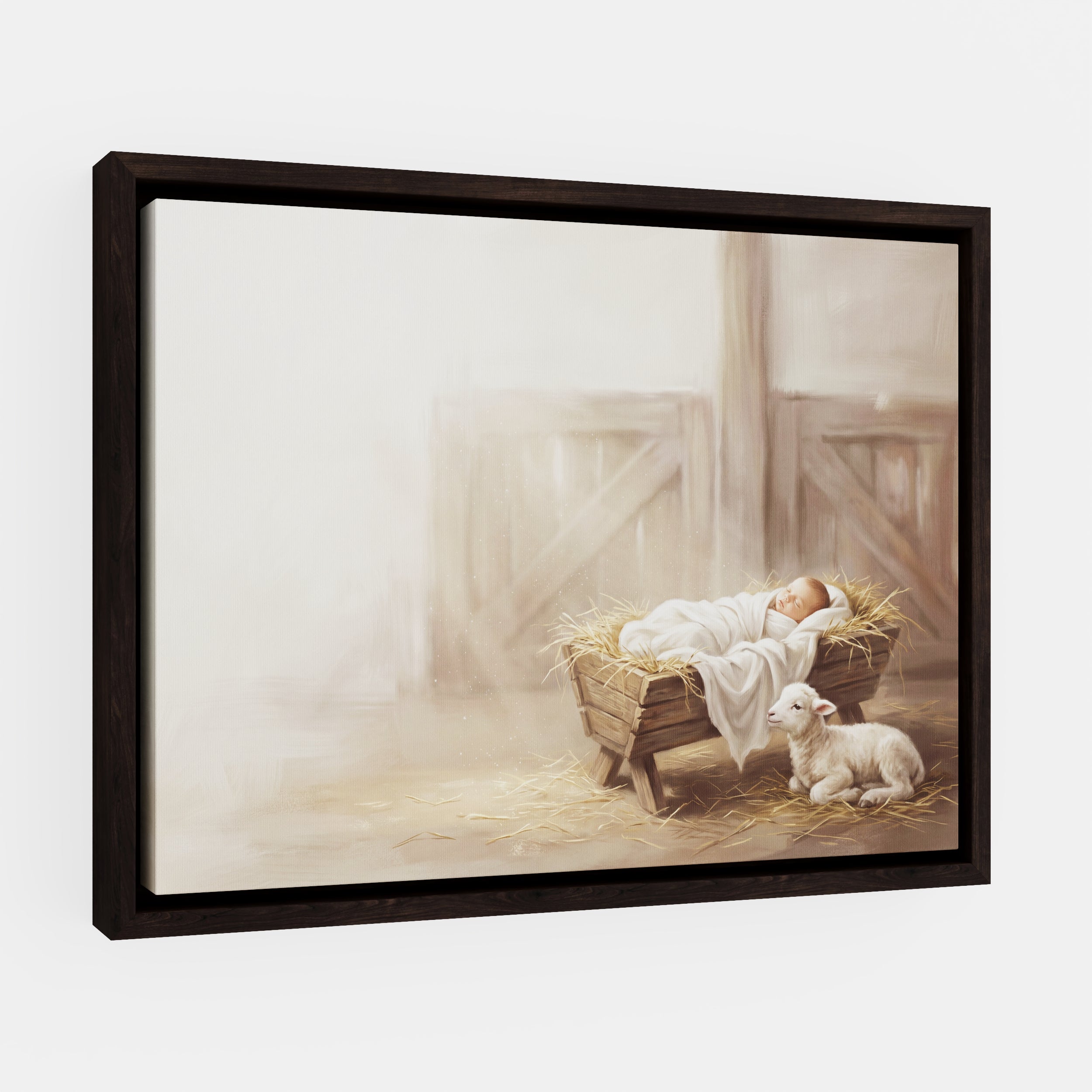 Away in a Manger - Canvas