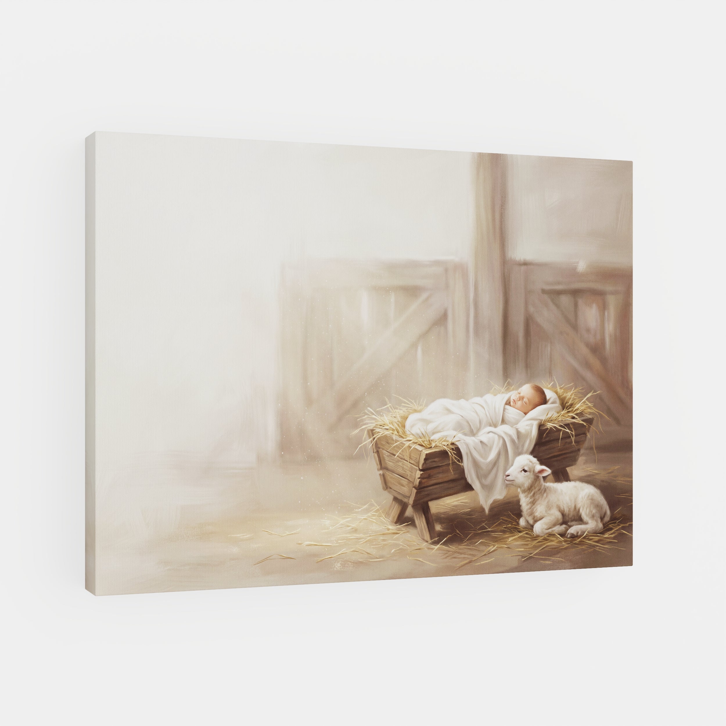Away in a Manger - Canvas