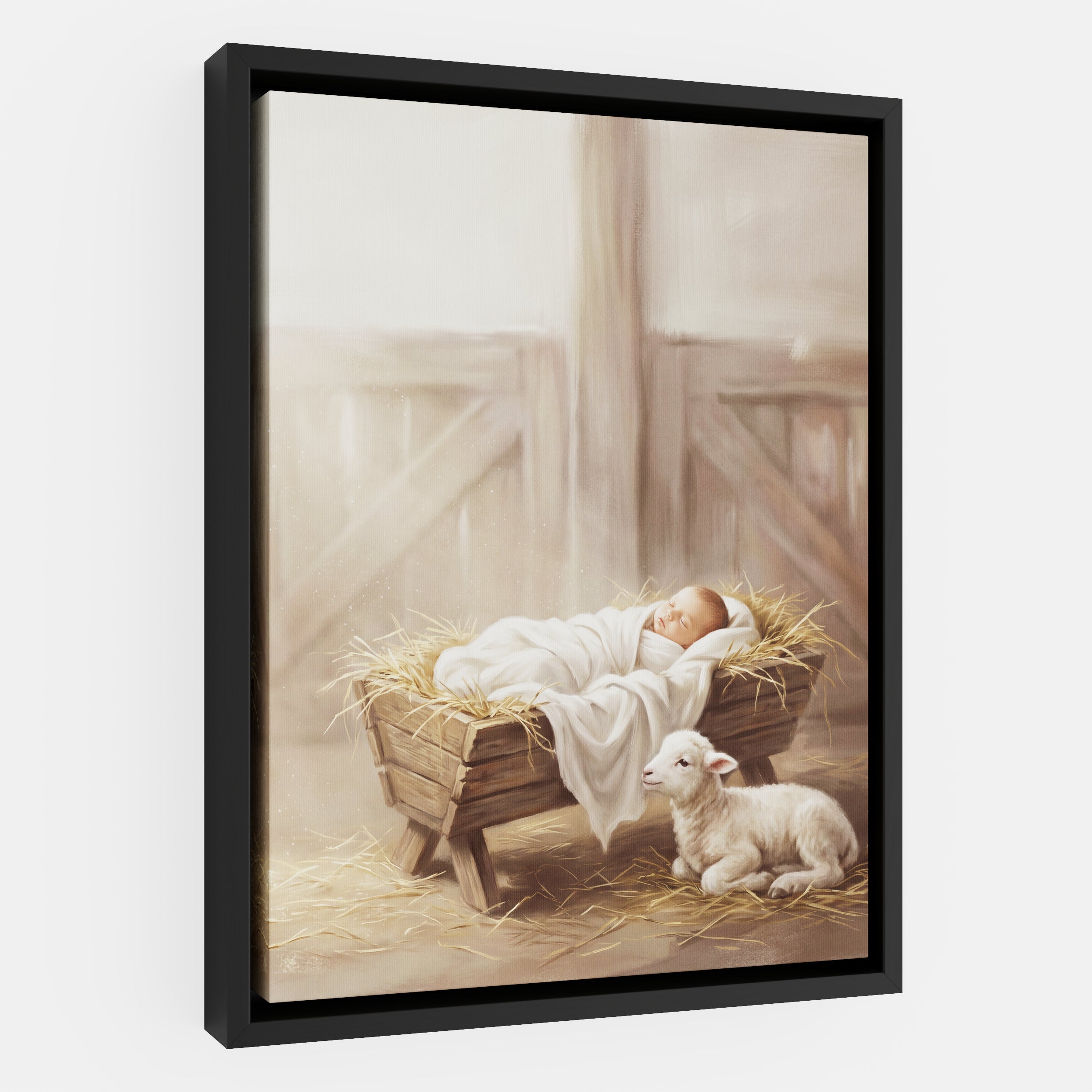 Away in a Manger - Canvas