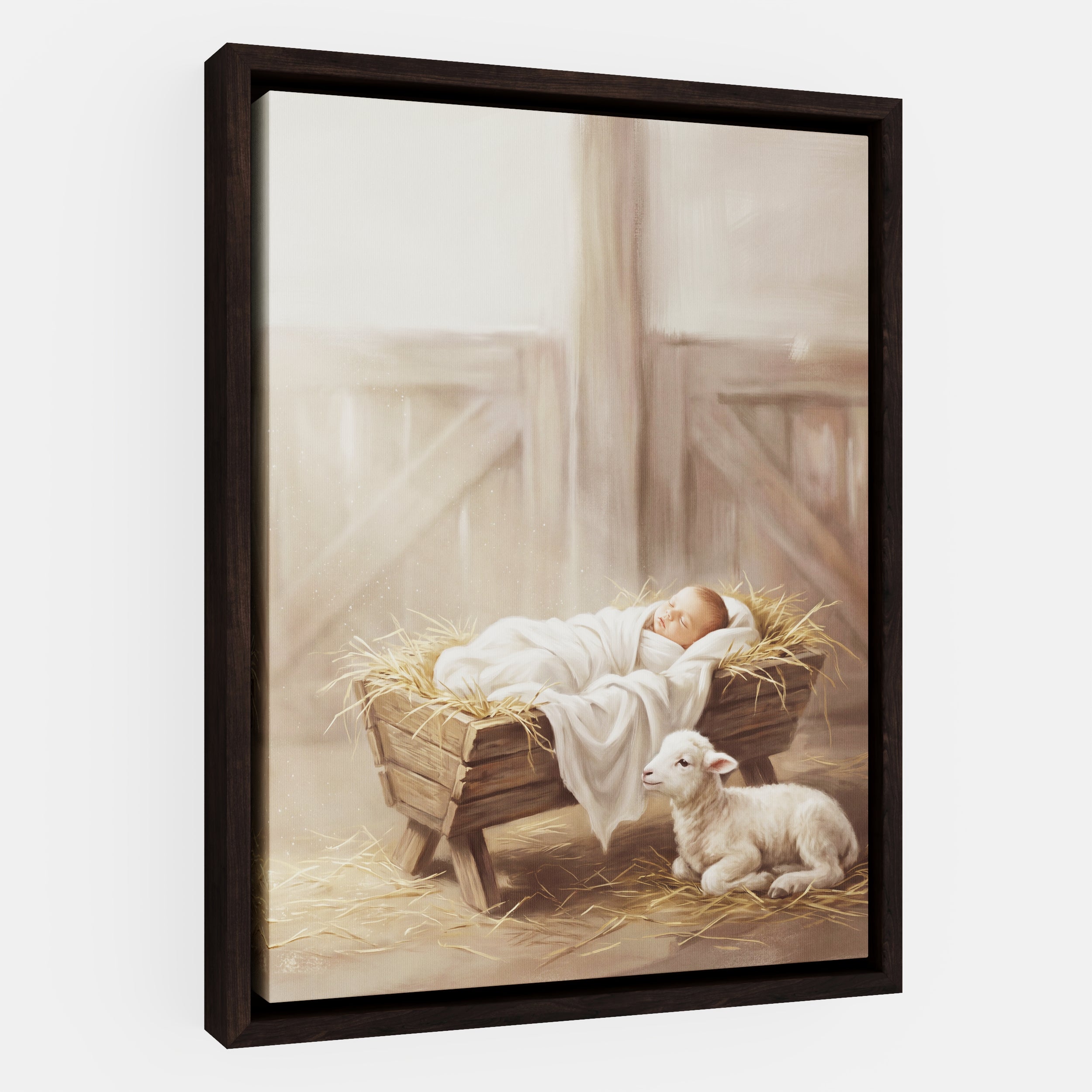 Away in a Manger - Canvas