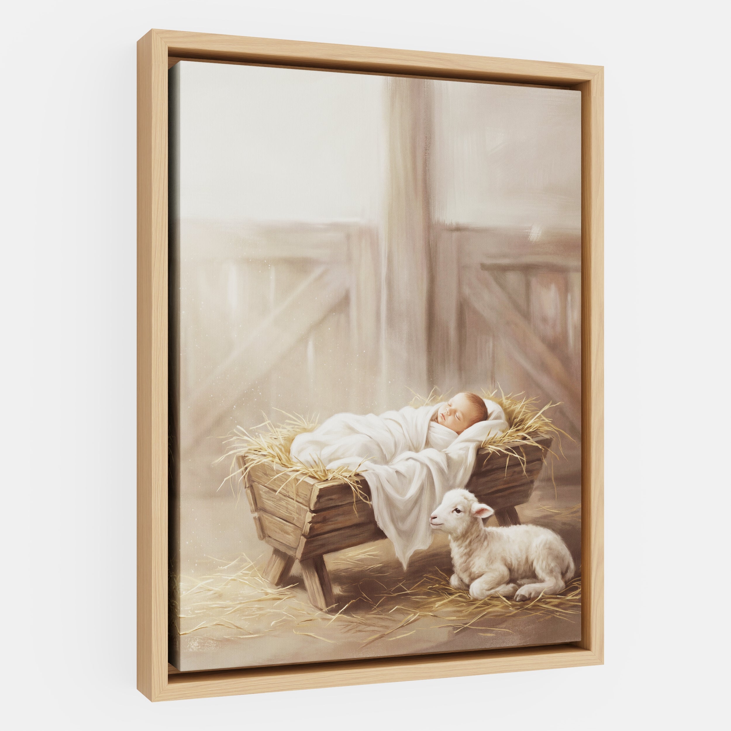 Away in a Manger - Canvas
