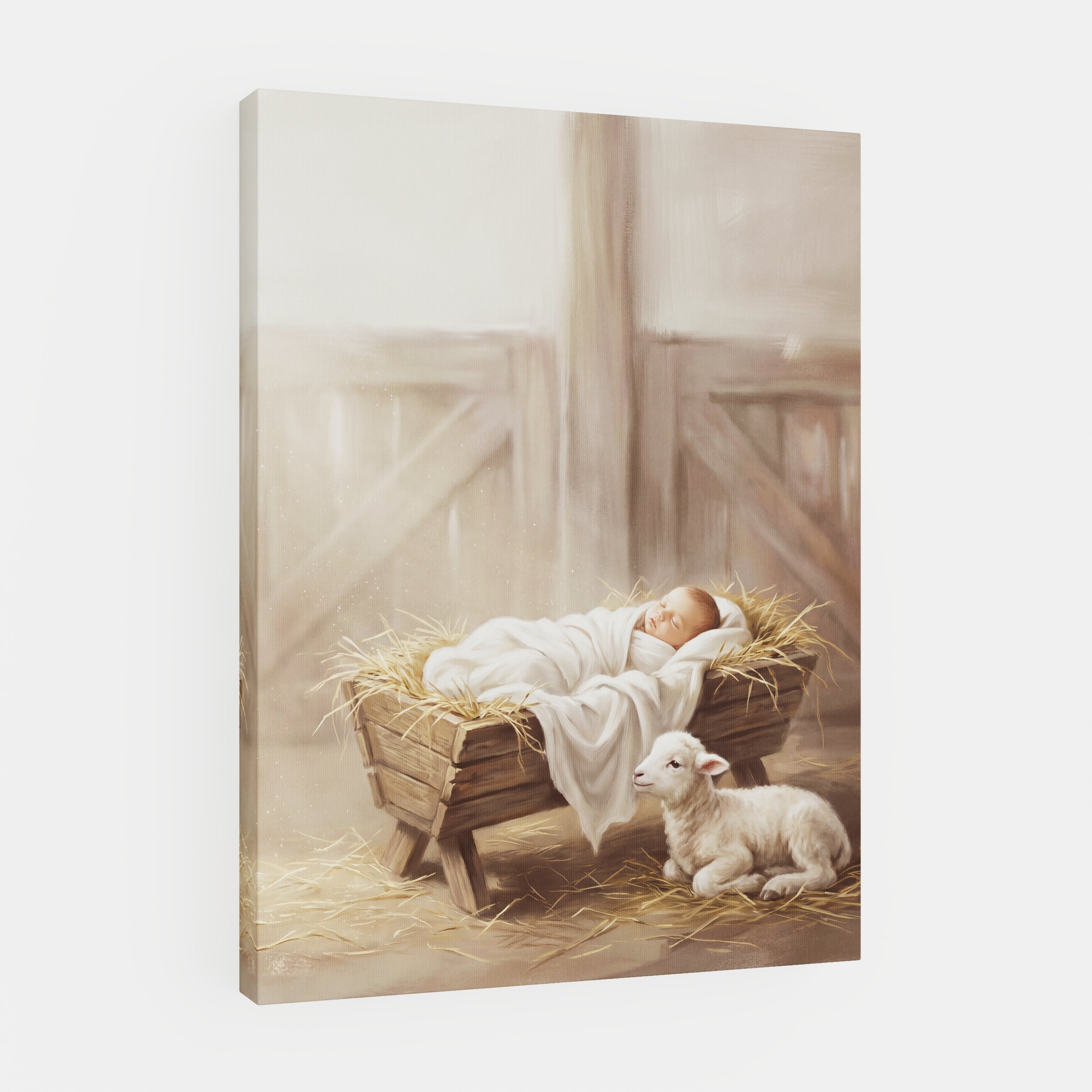 Away in a Manger - Canvas