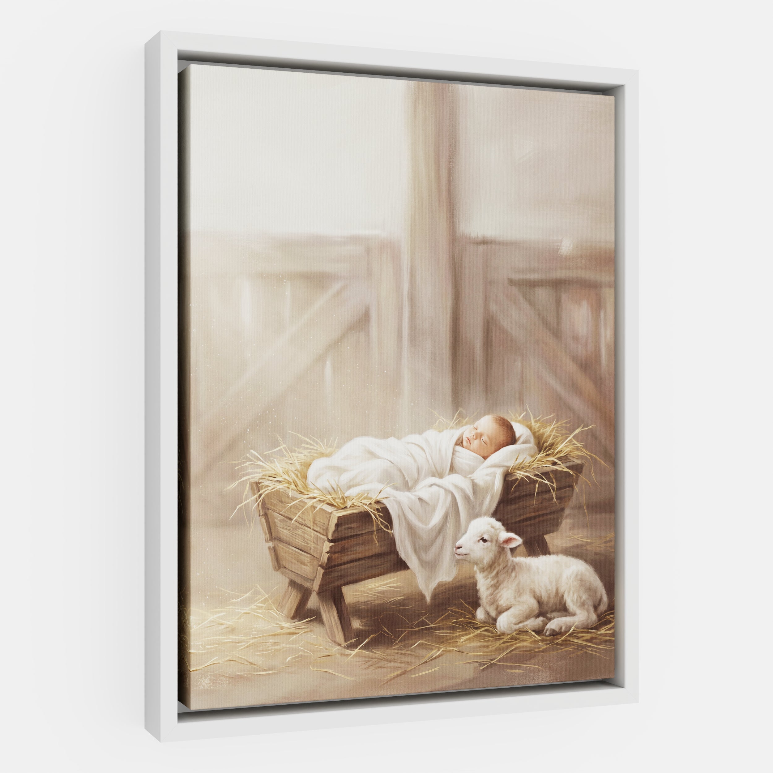Away in a Manger - Canvas