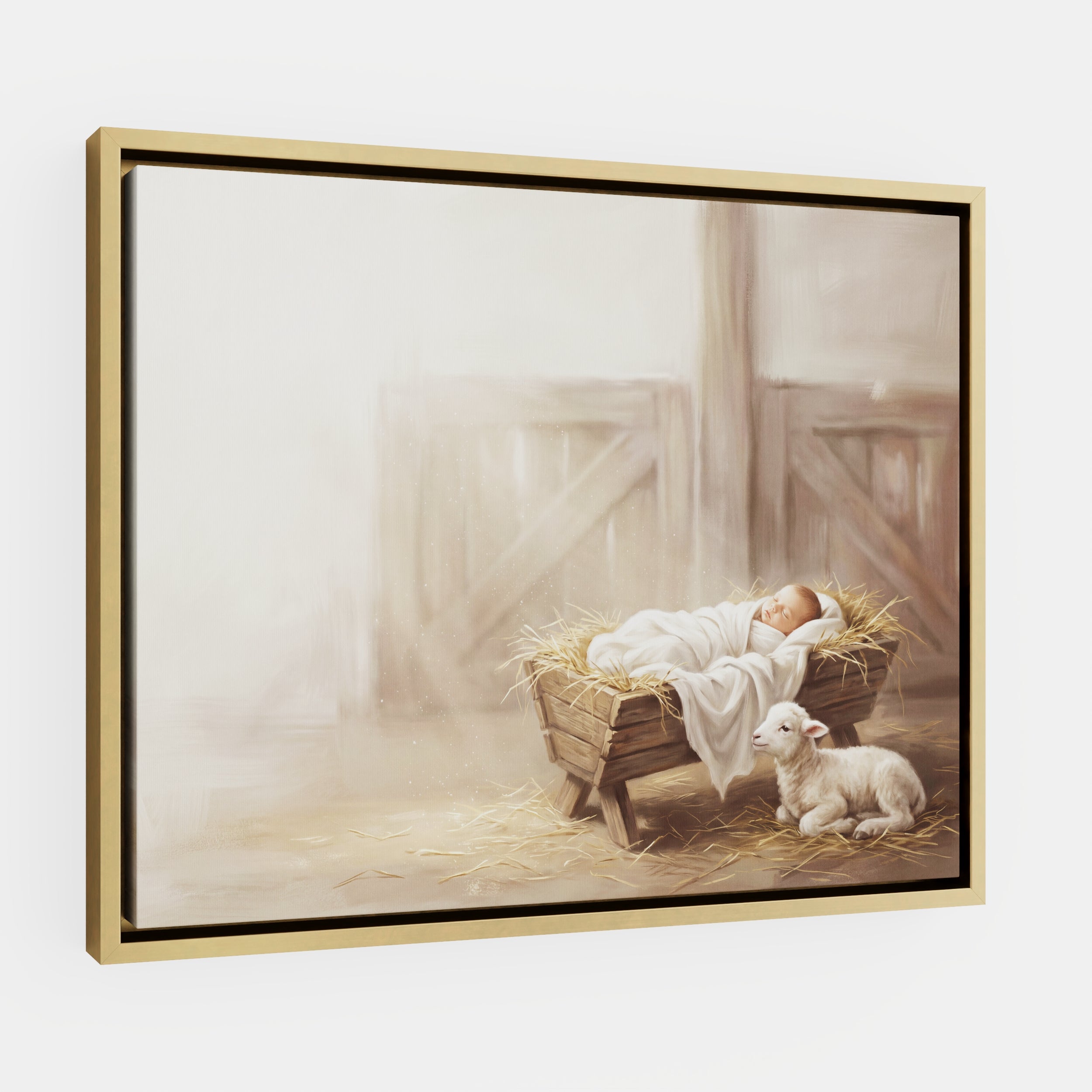 Away in a Manger - Canvas