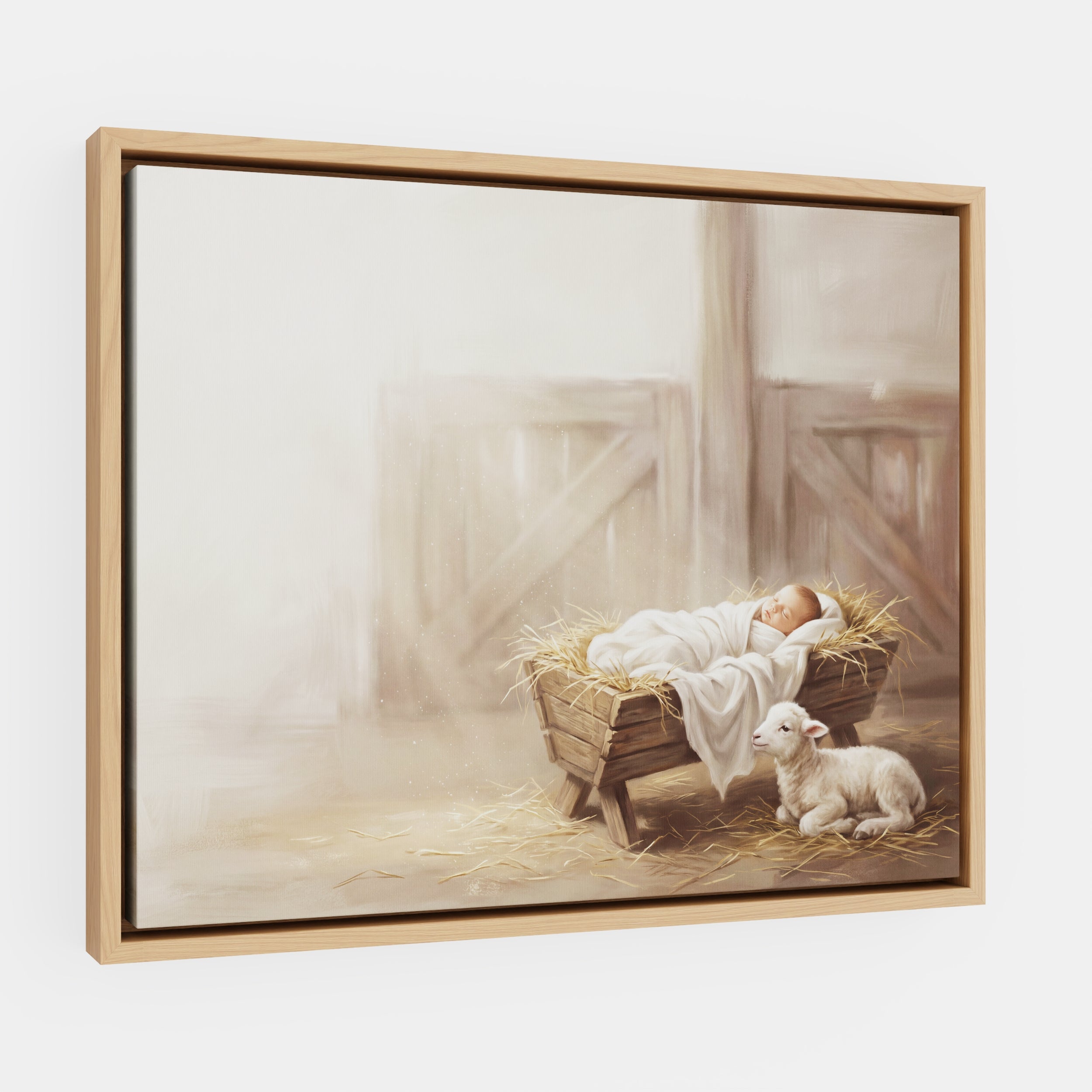 Away in a Manger - Canvas