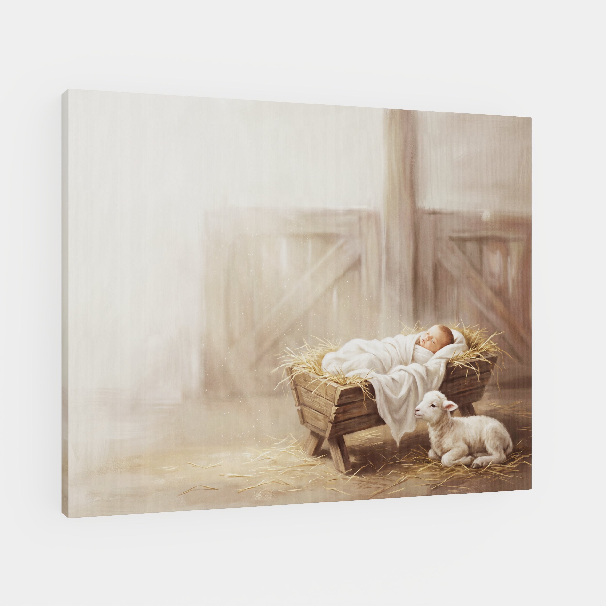 Away in a Manger - Canvas