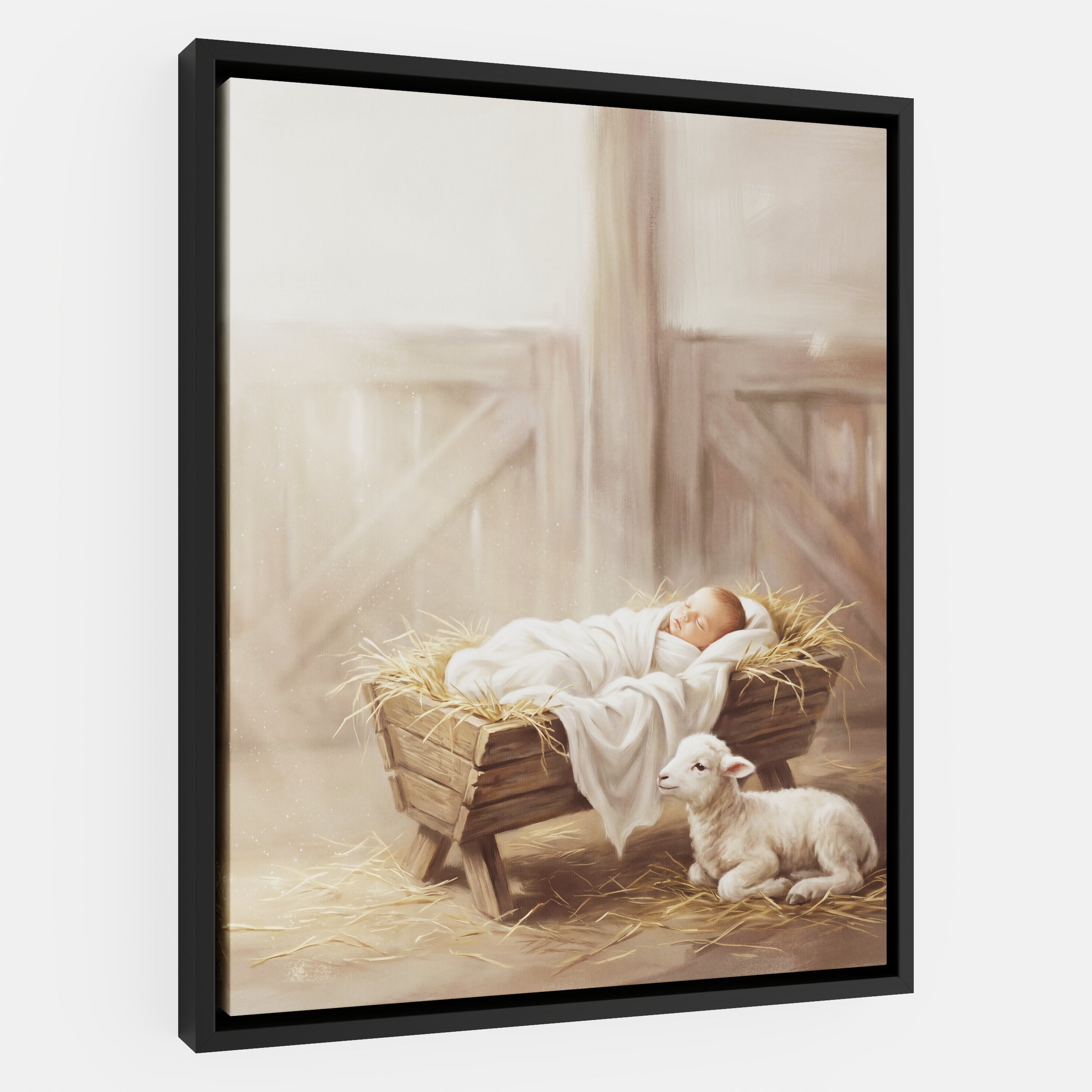Away in a Manger - Canvas