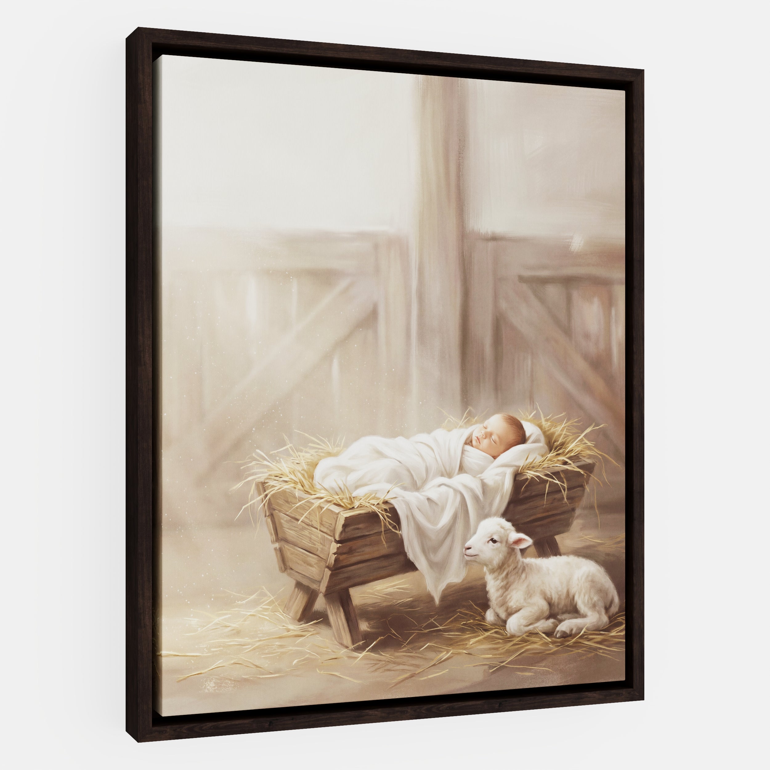 Away in a Manger - Canvas