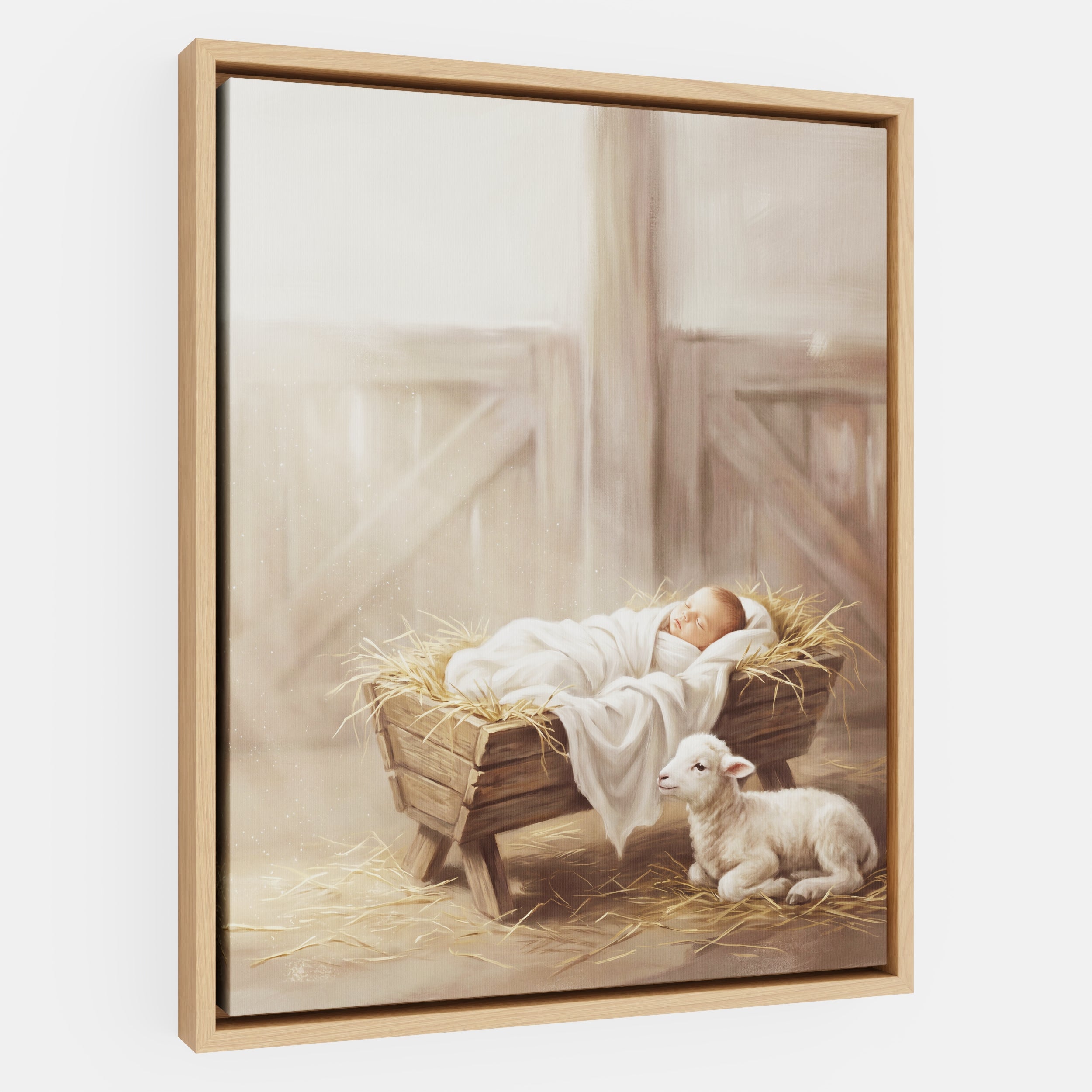 Away in a Manger - Canvas