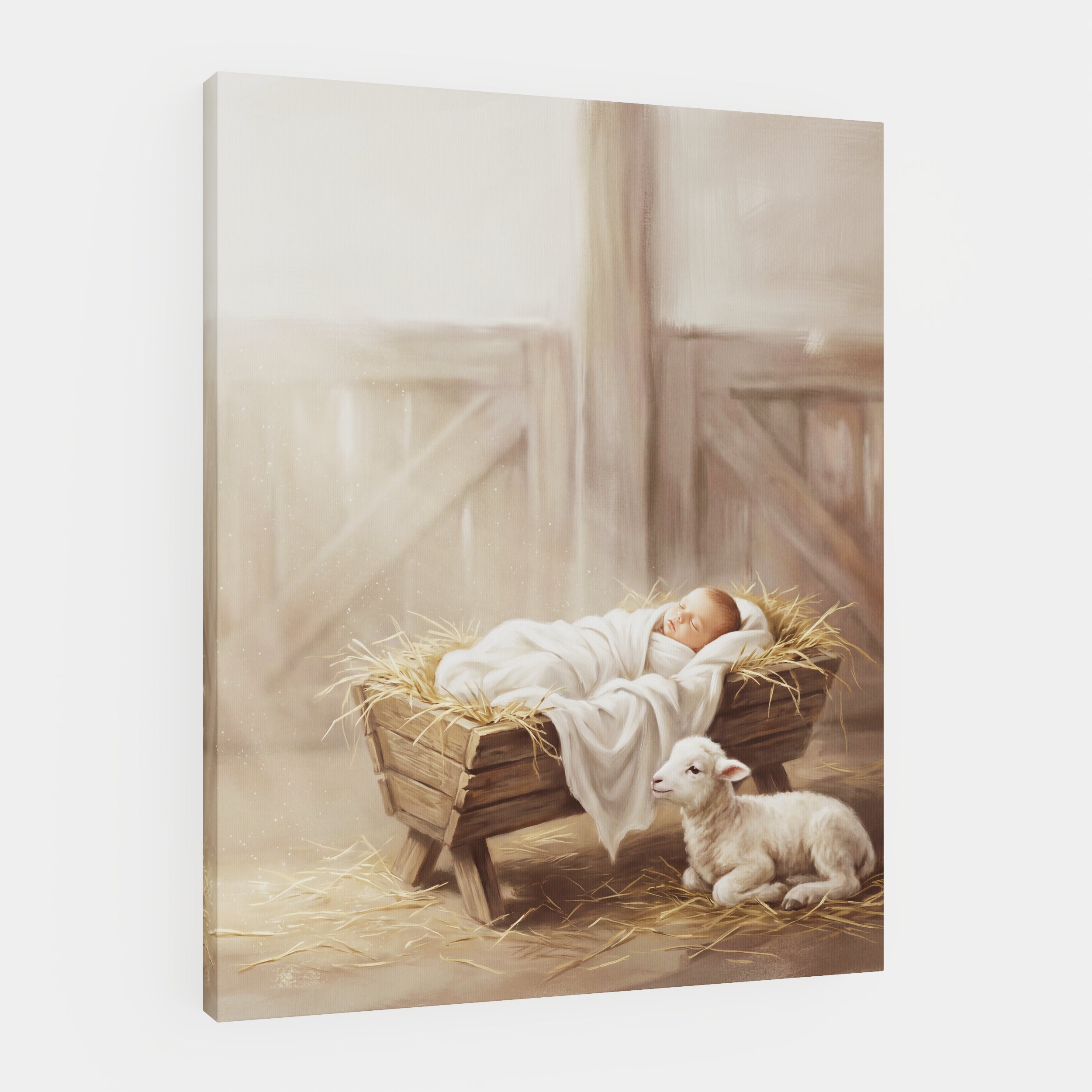 Away in a Manger - Canvas