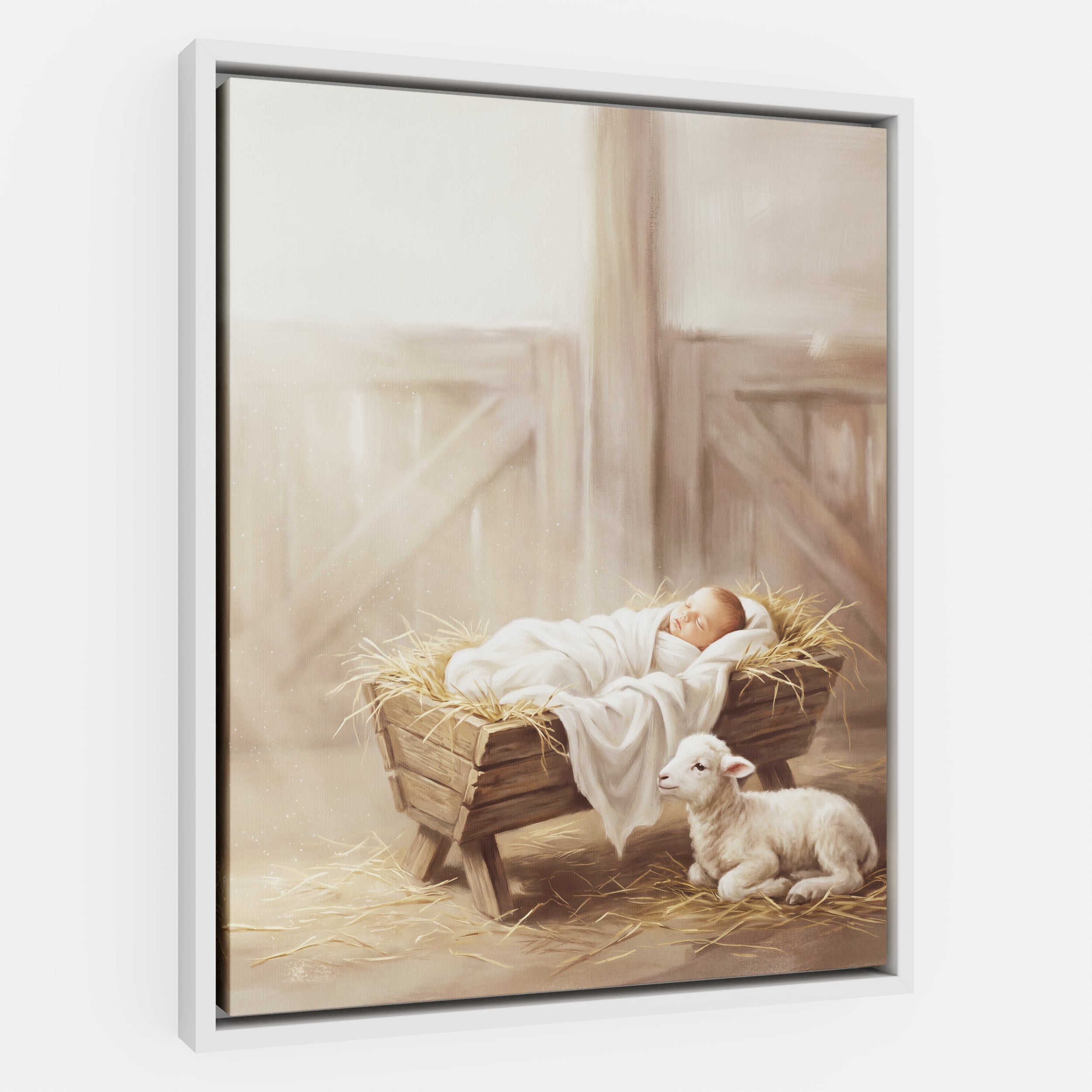 Away in a Manger - Canvas