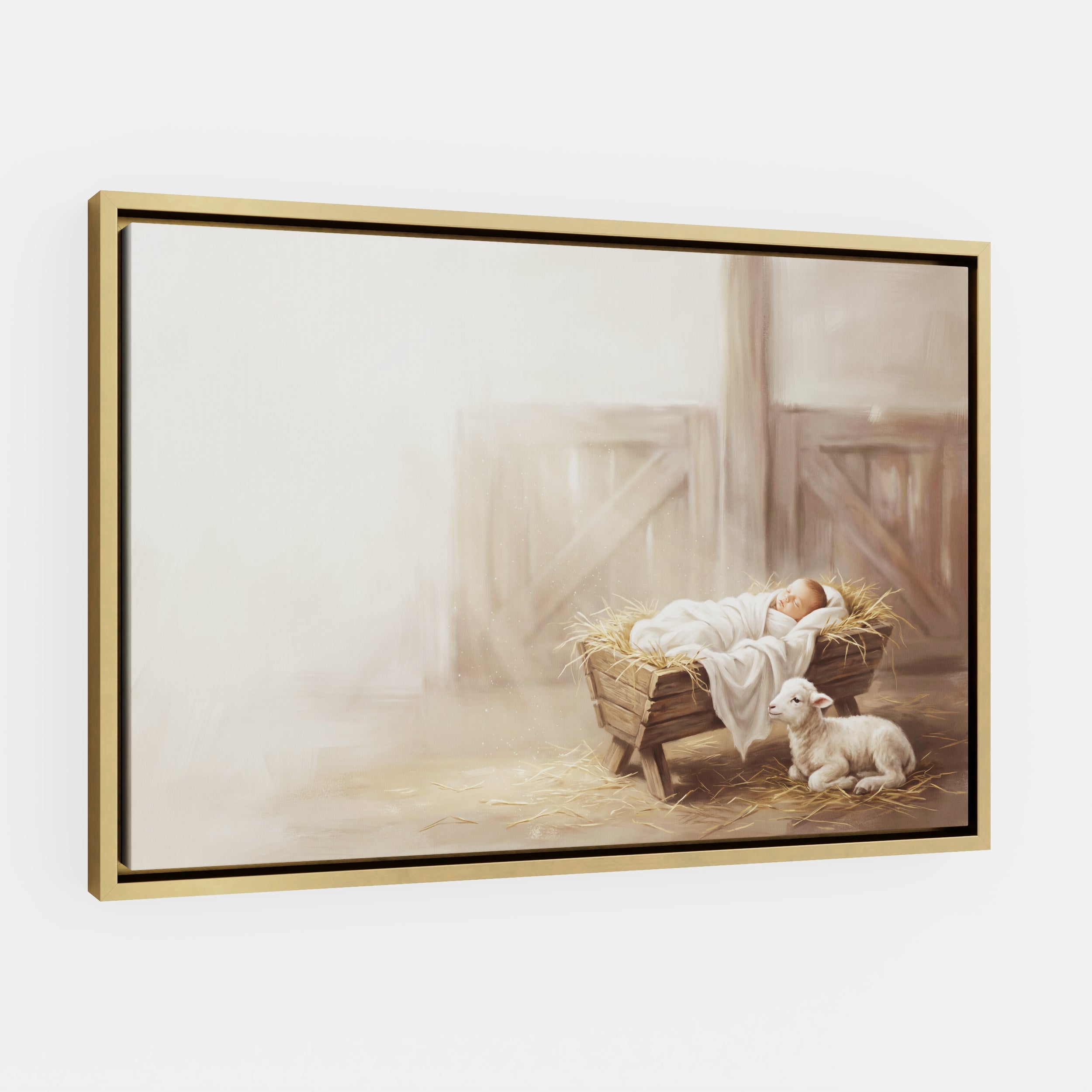 Away in a Manger - Canvas