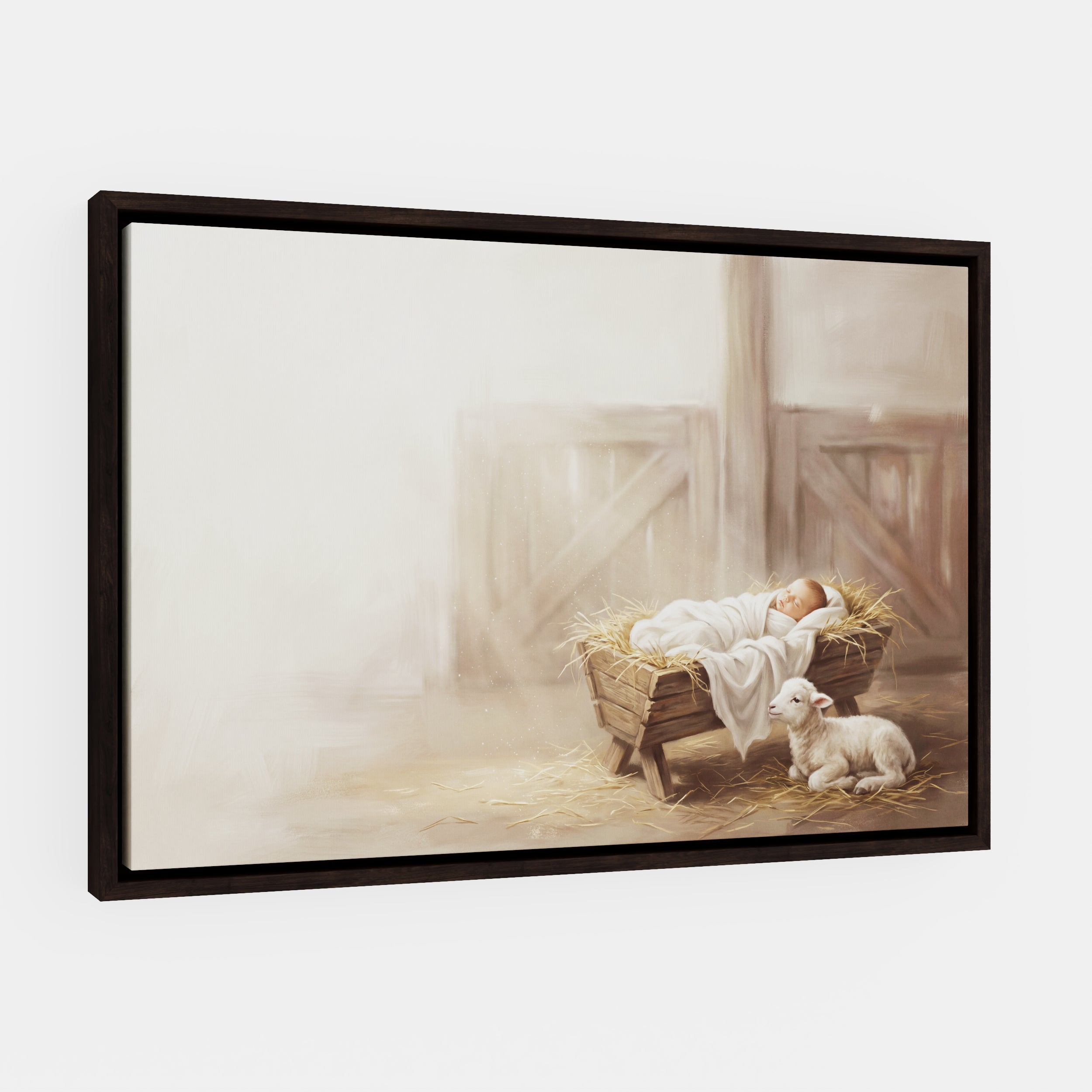 Away in a Manger - Canvas