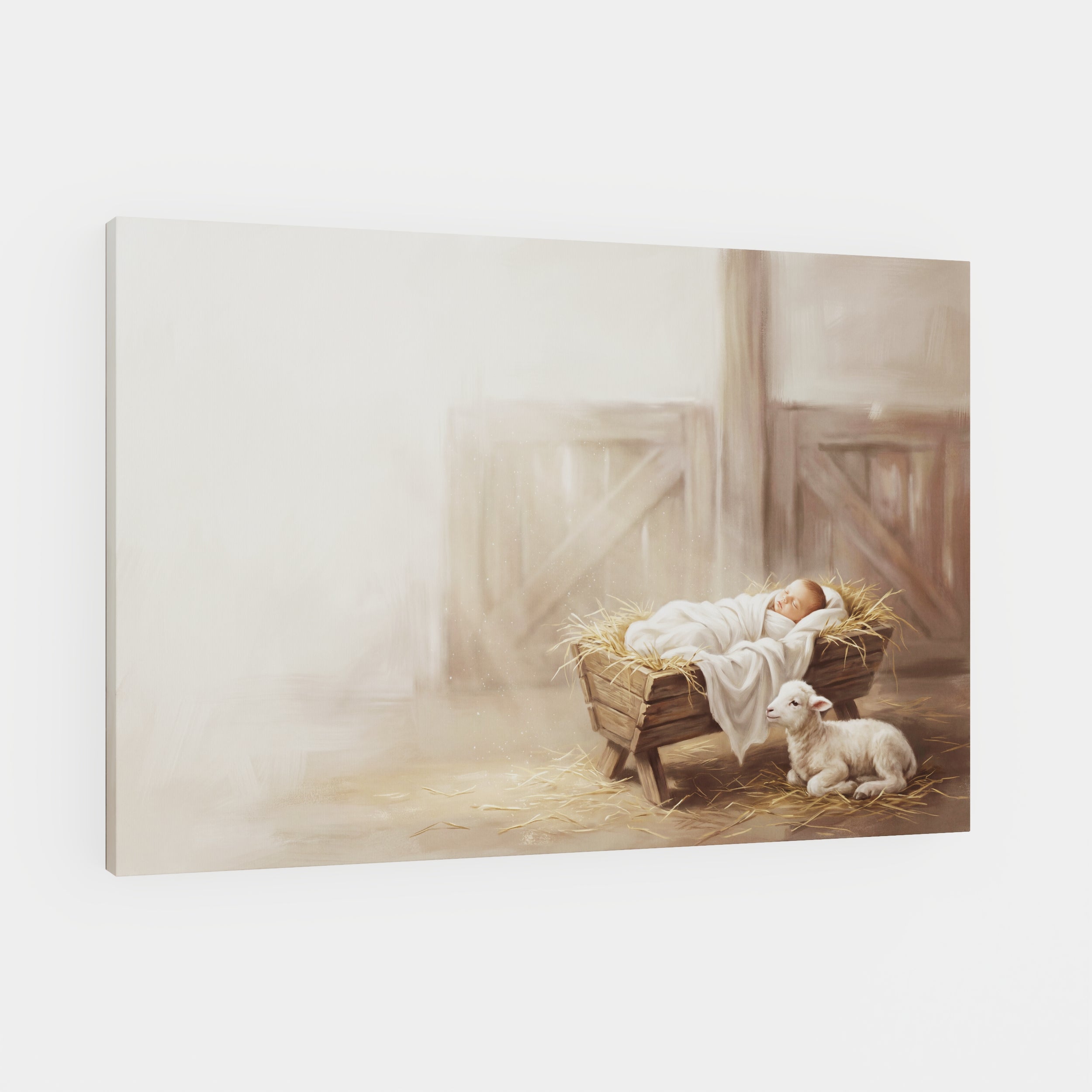 Away in a Manger - Canvas