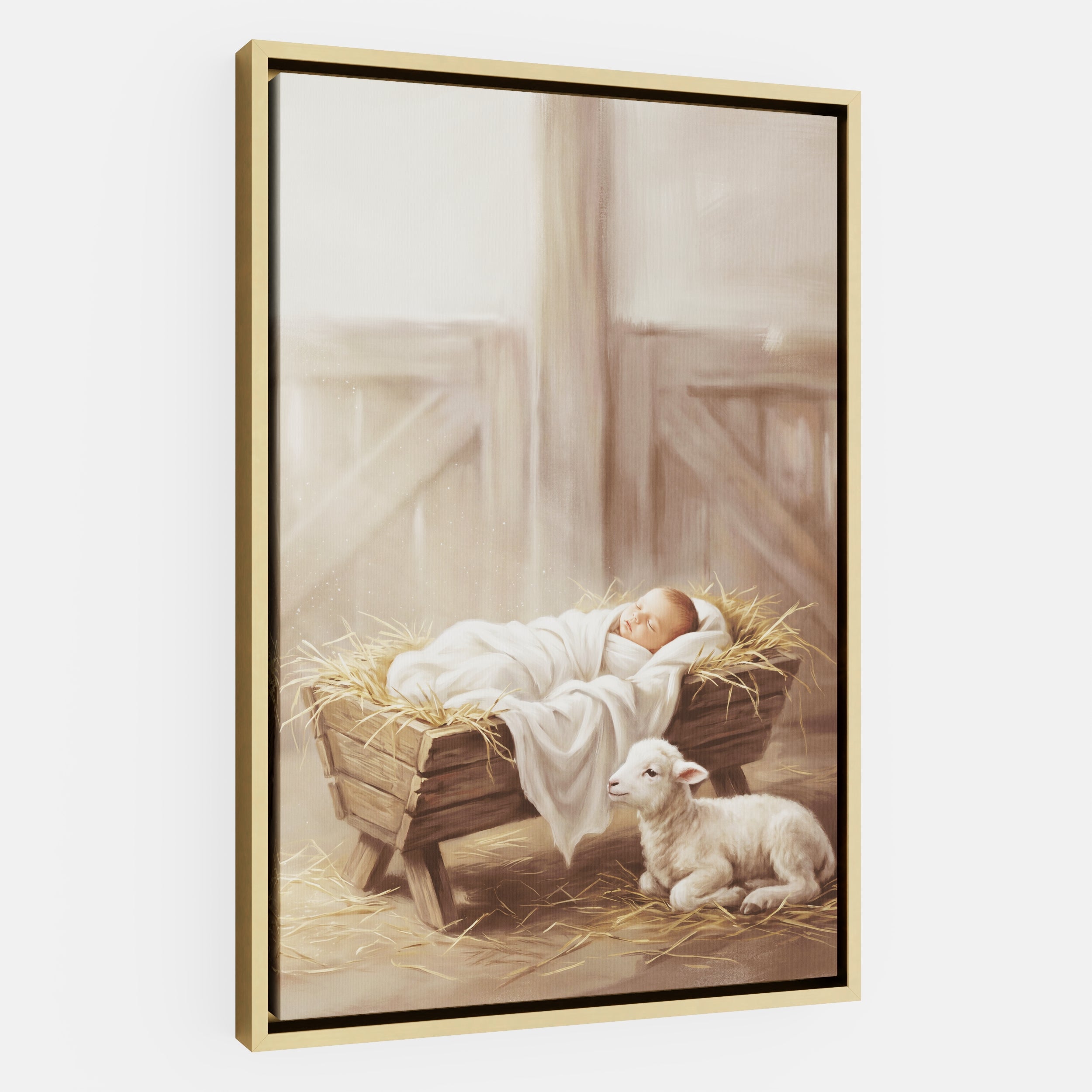 Away in a Manger - Canvas