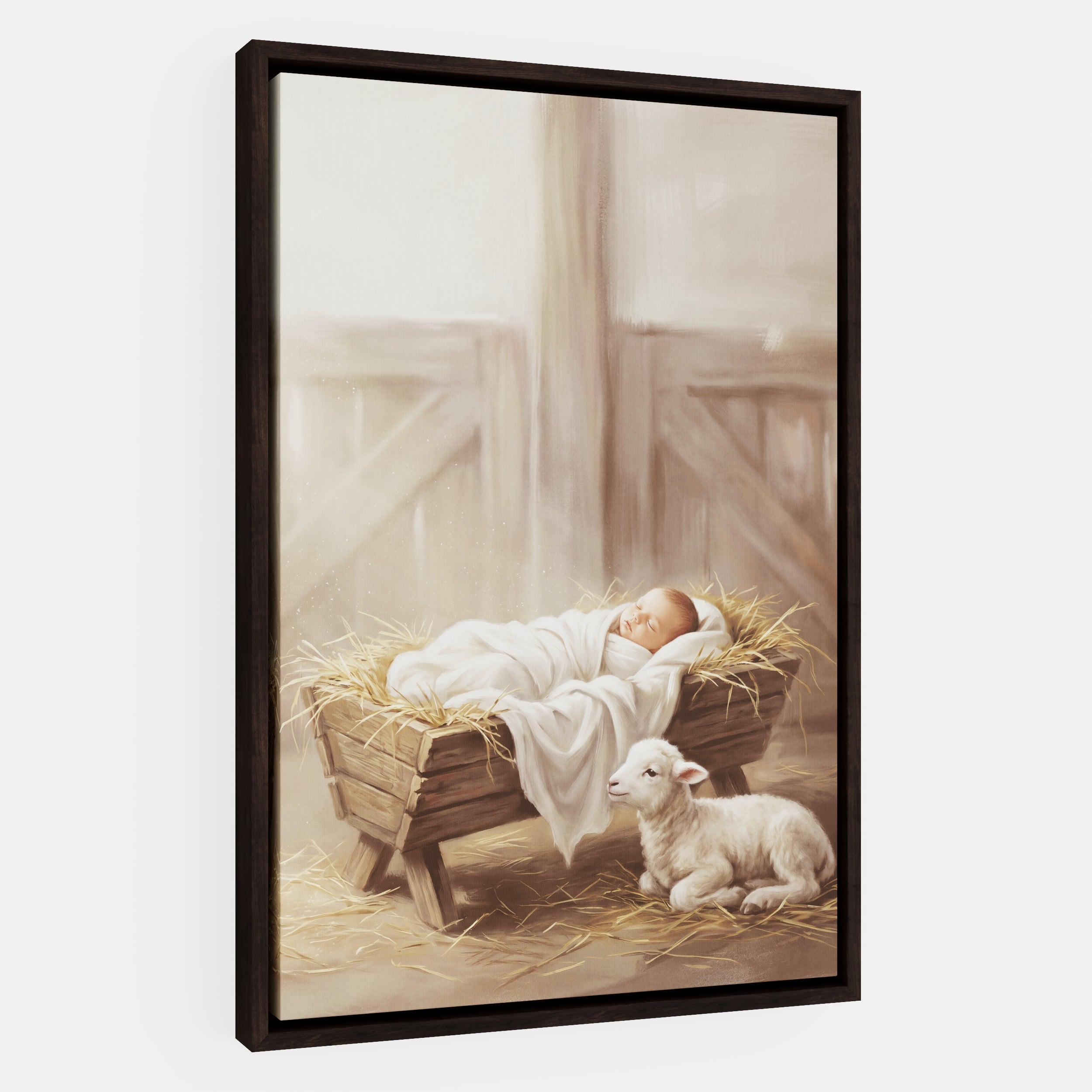 Away in a Manger - Canvas
