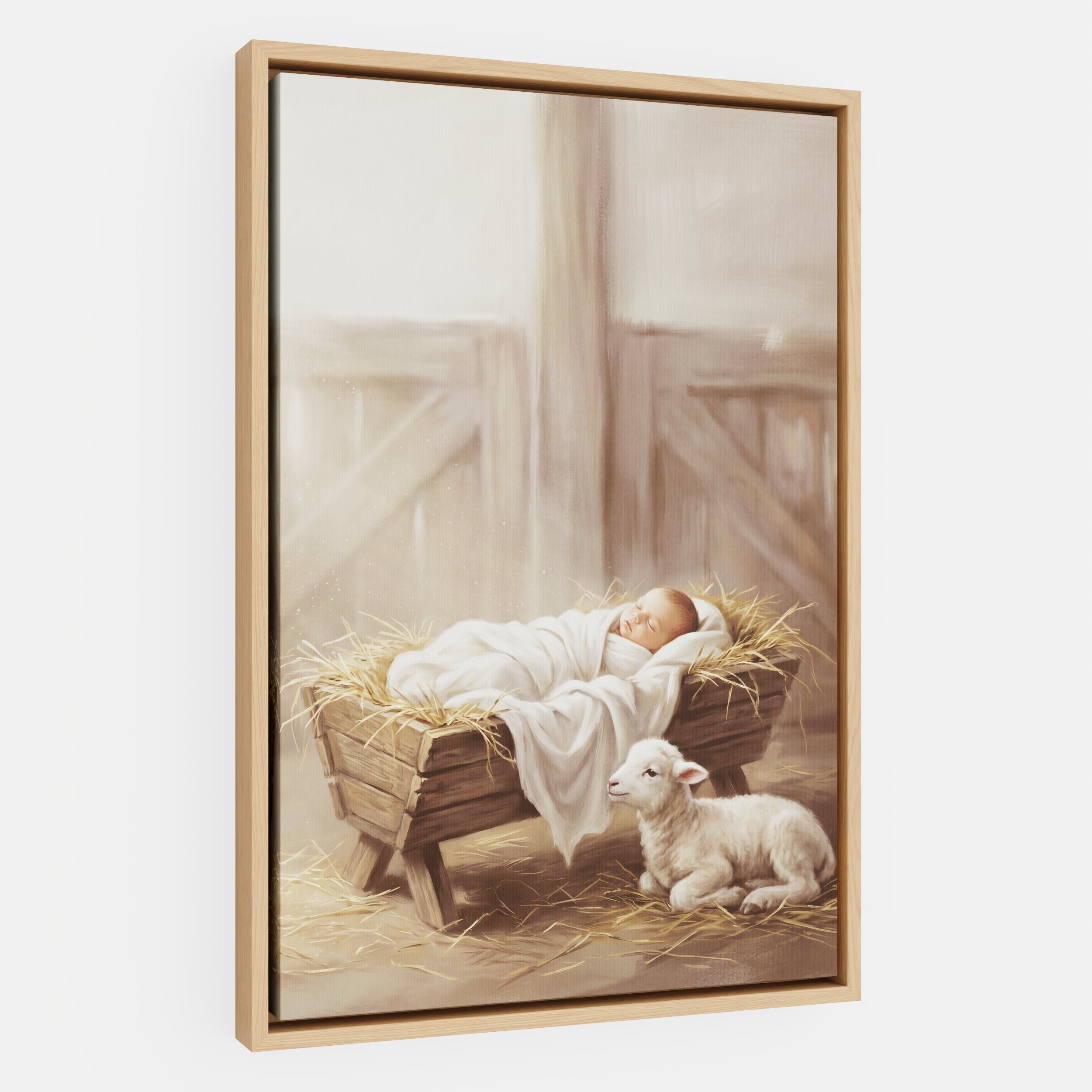 Away in a Manger - Canvas