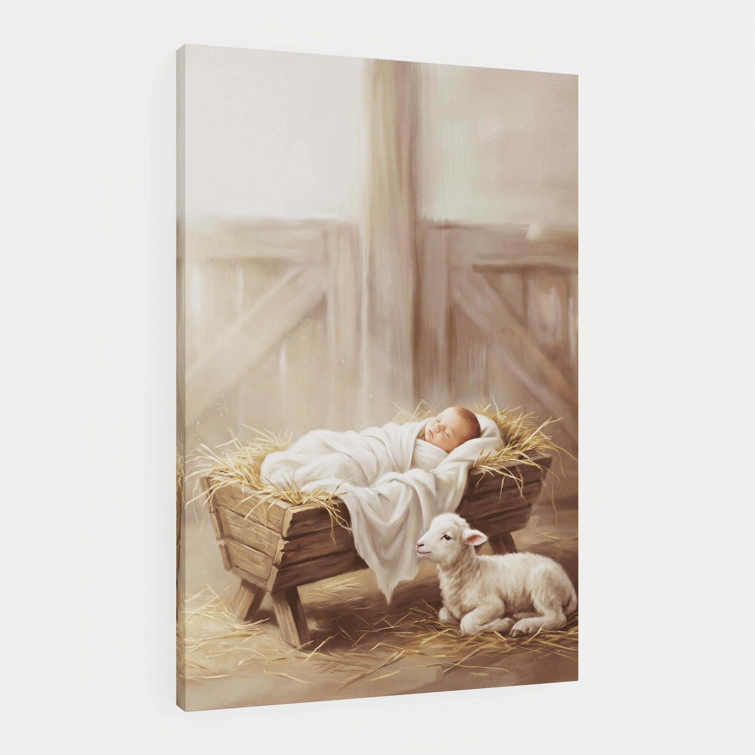 Away in a Manger - Canvas
