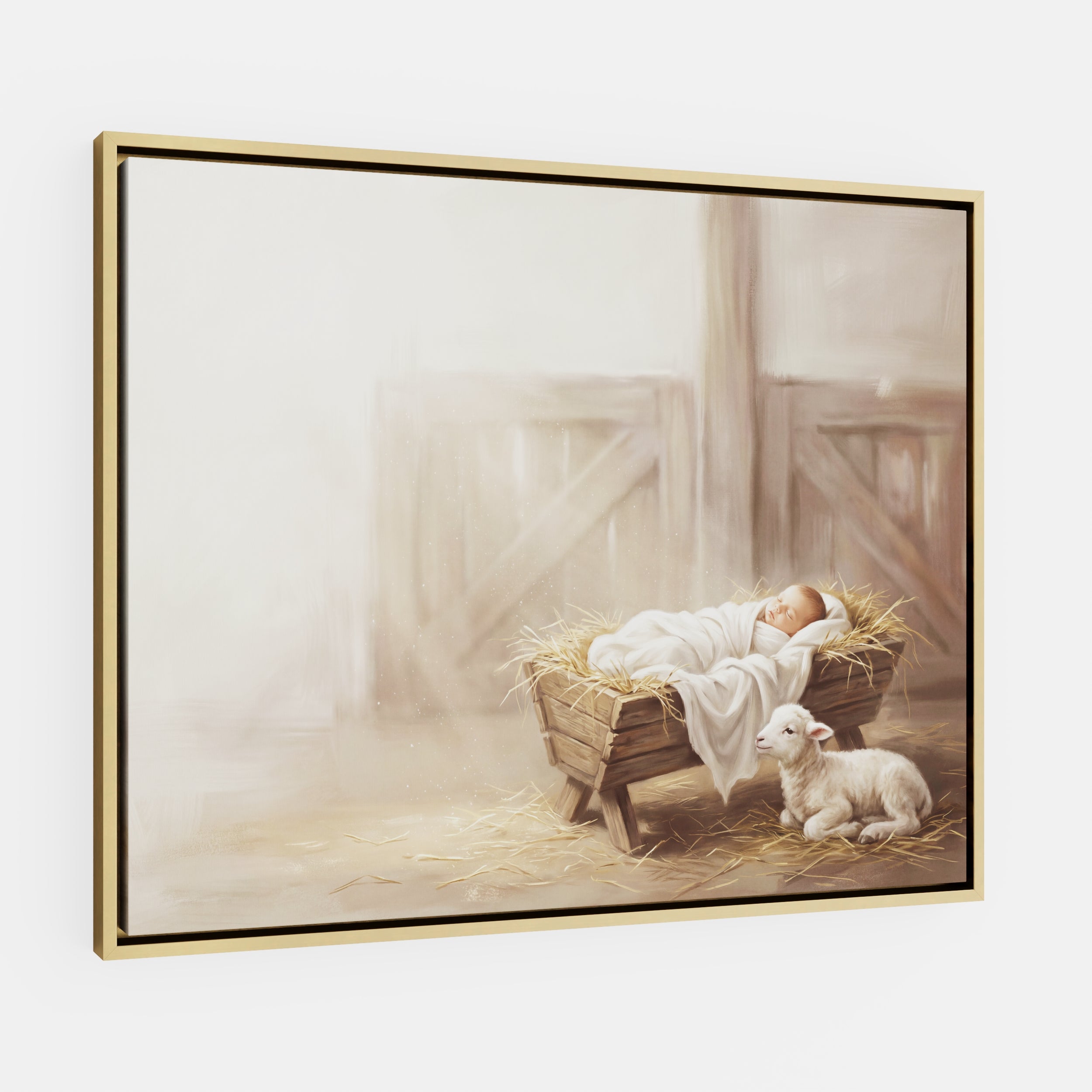 Away in a Manger - Canvas