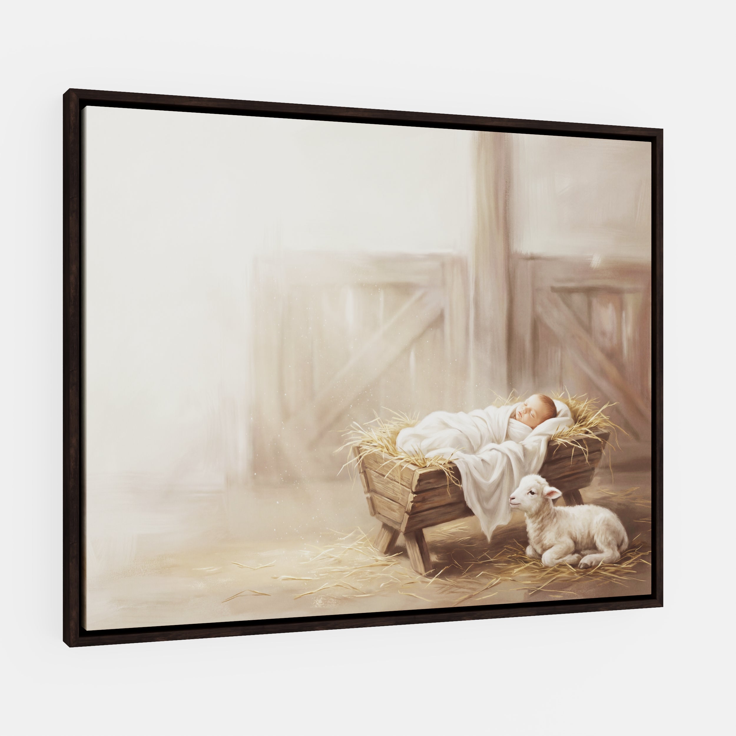 Away in a Manger - Canvas