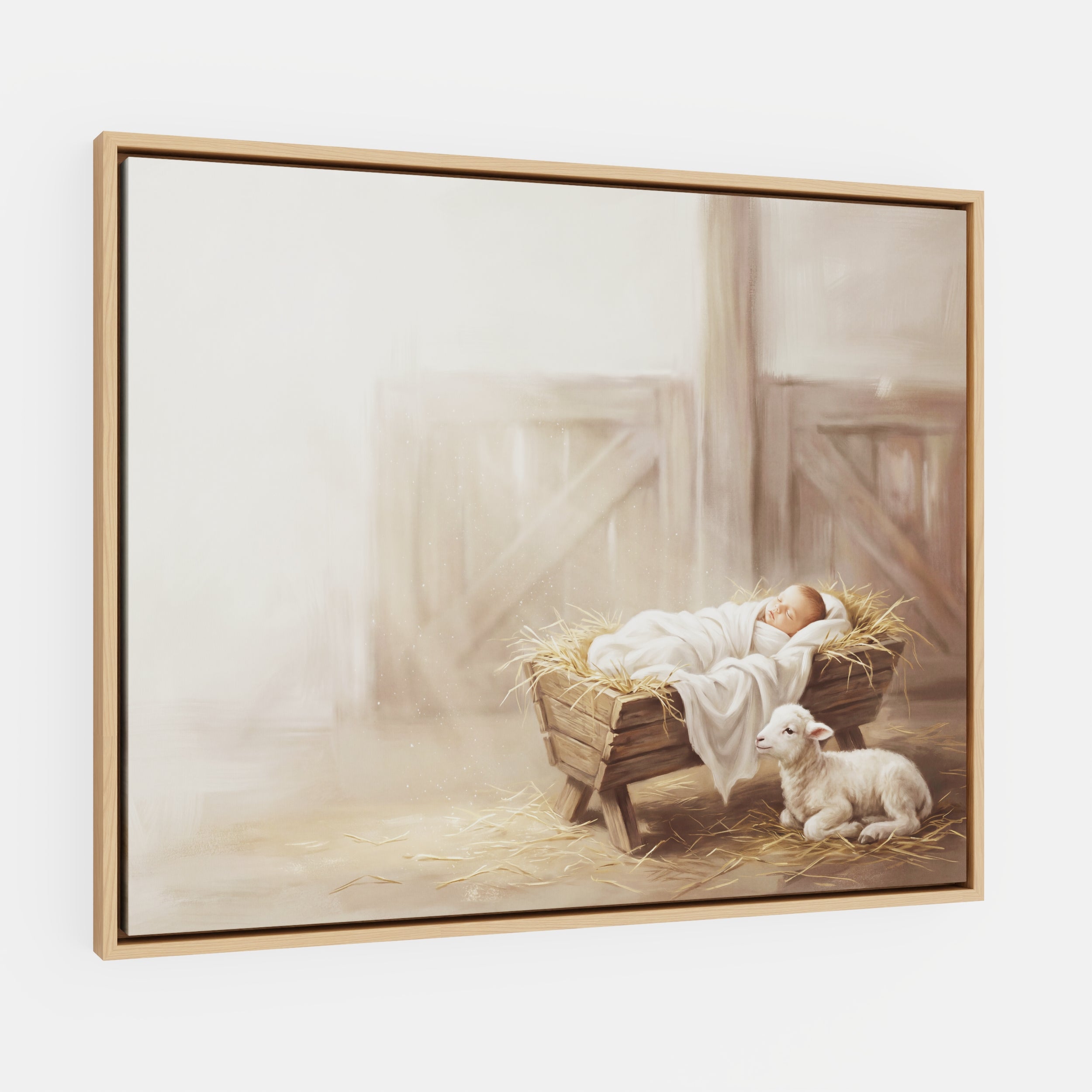Away in a Manger - Canvas