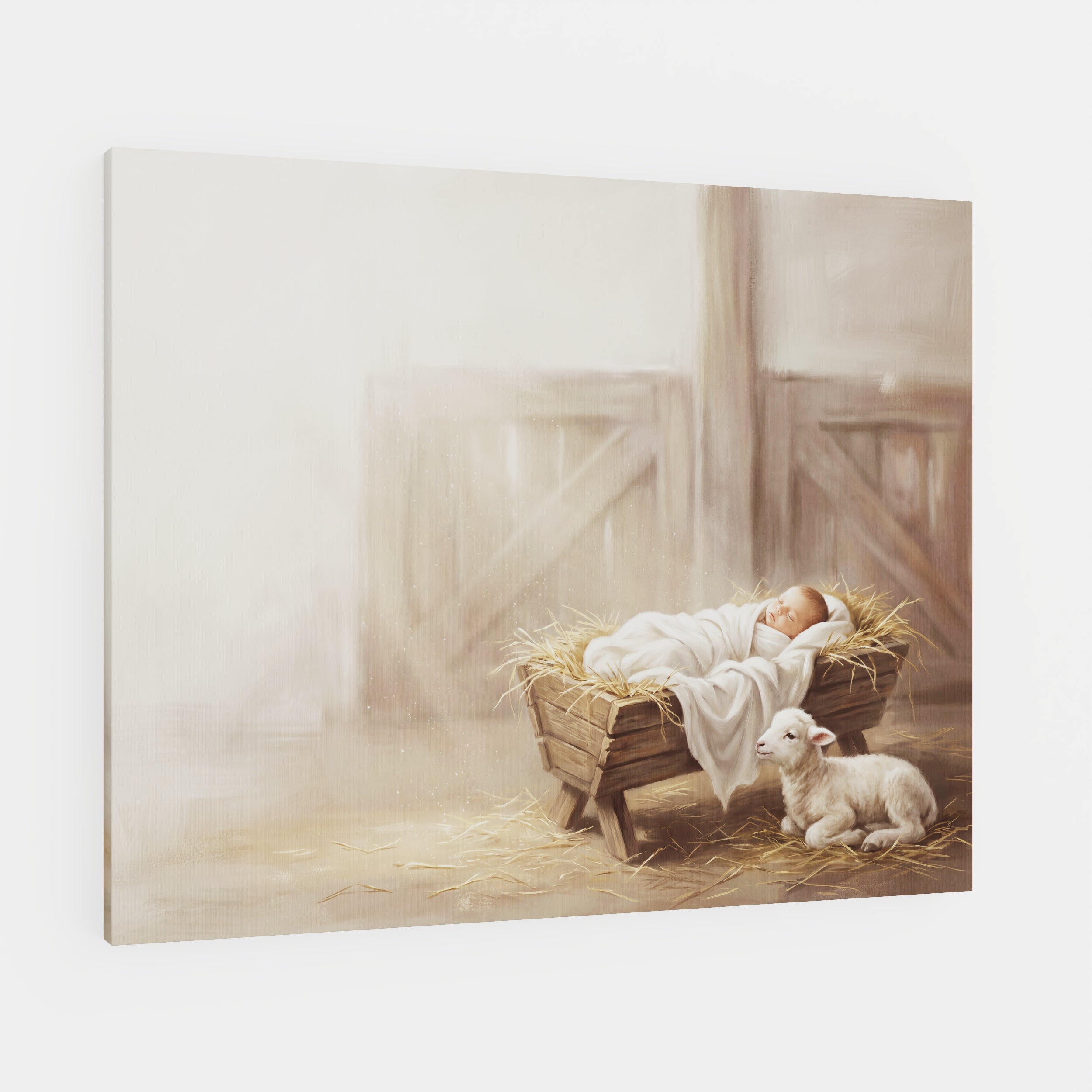 Away in a Manger - Canvas