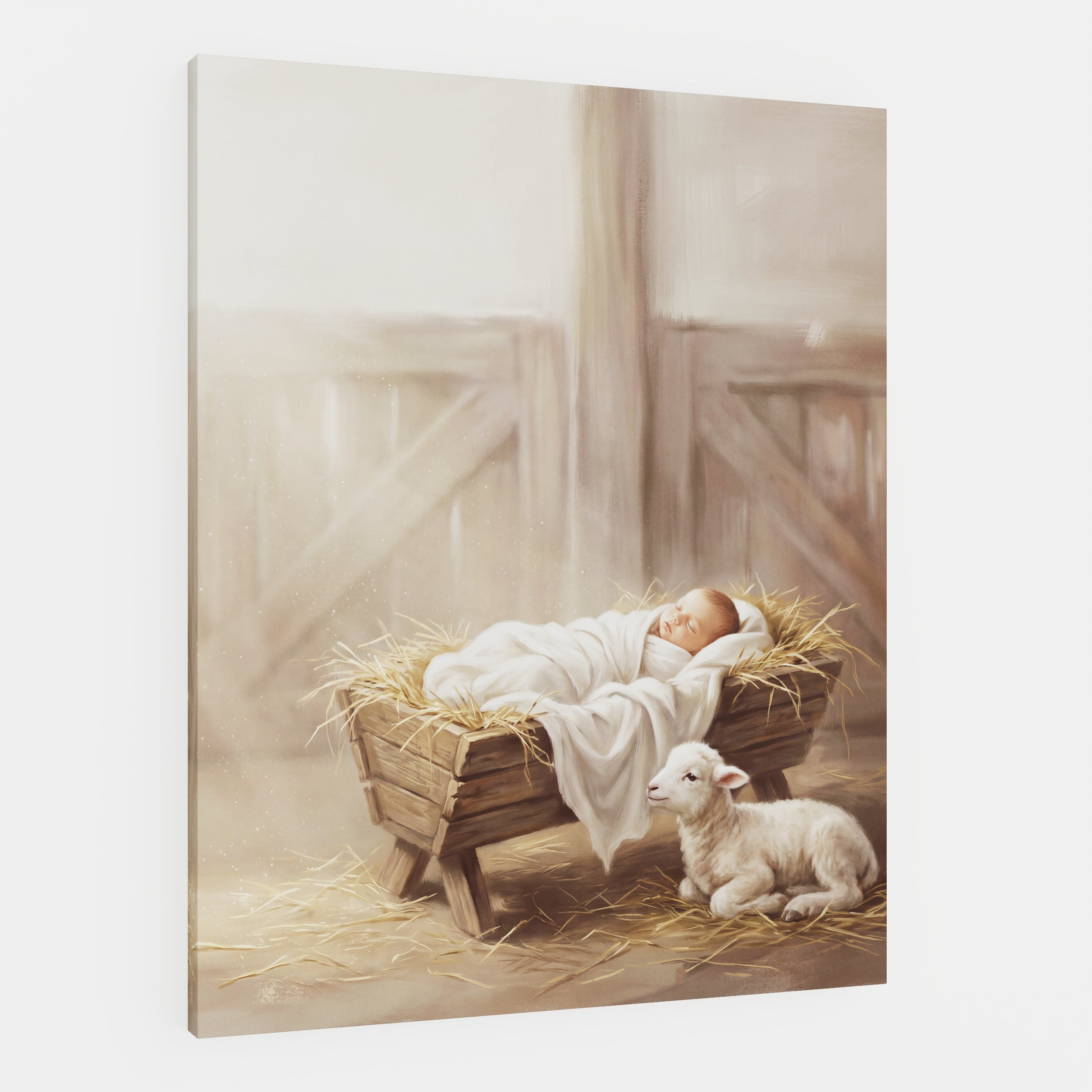 Away in a Manger - Canvas