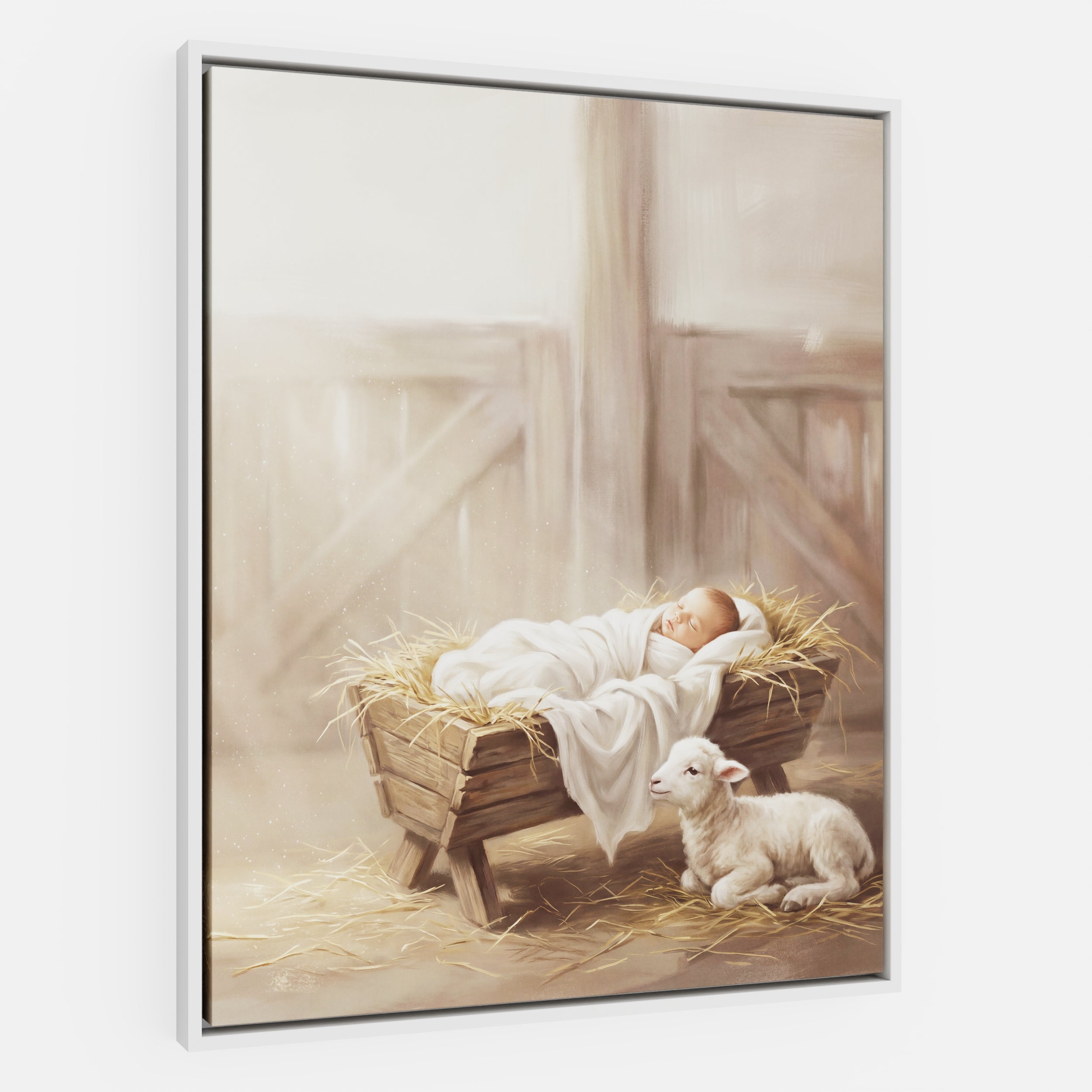 Away in a Manger - Canvas