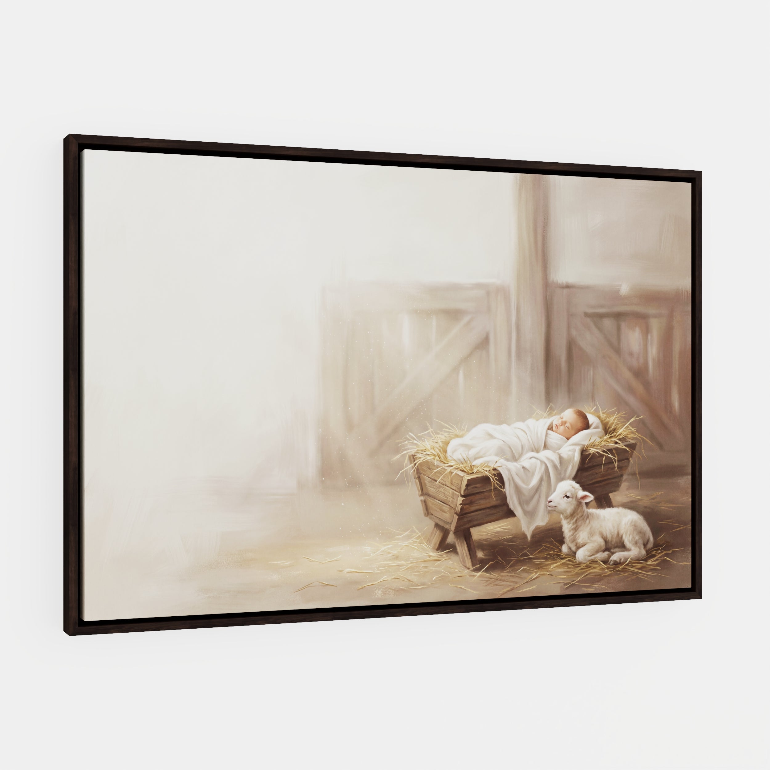 Away in a Manger - Canvas
